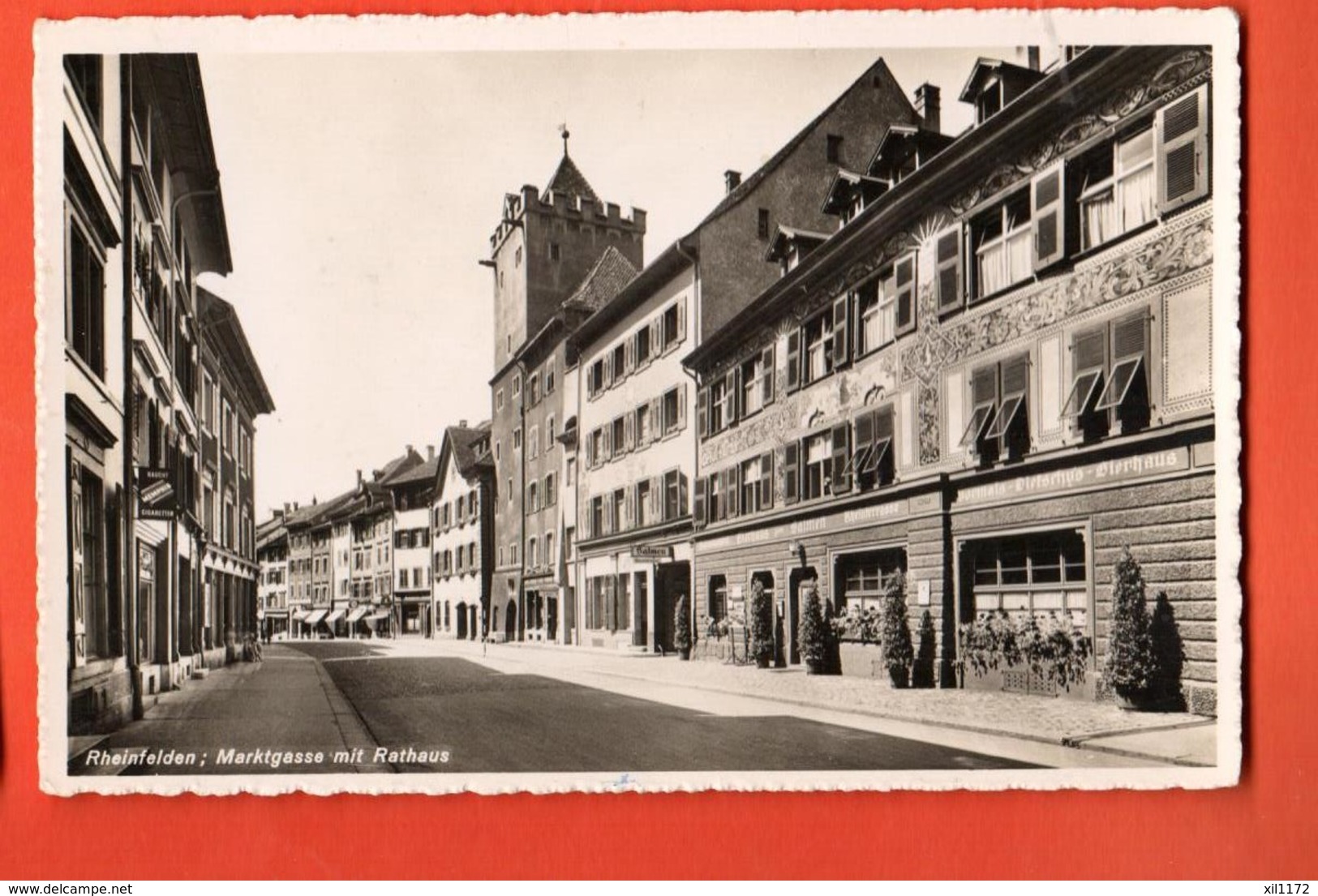 MTW-03 Rheinfelden Marktgasse Mit Rathaus. Gaberel 30331 Nicht Gelaufen - Rheinfelden