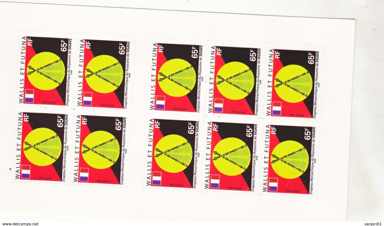 Wallis Et Futuna 654 Carnet Non Plié Neuf * * MnH Sin Charmela Prix De La Poste 5.45 - Unused Stamps