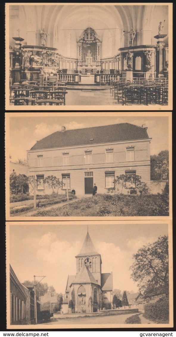 ROOZEBEKE AAN ZWALM    7 KAARTEN   2 SCANS - Zwalm