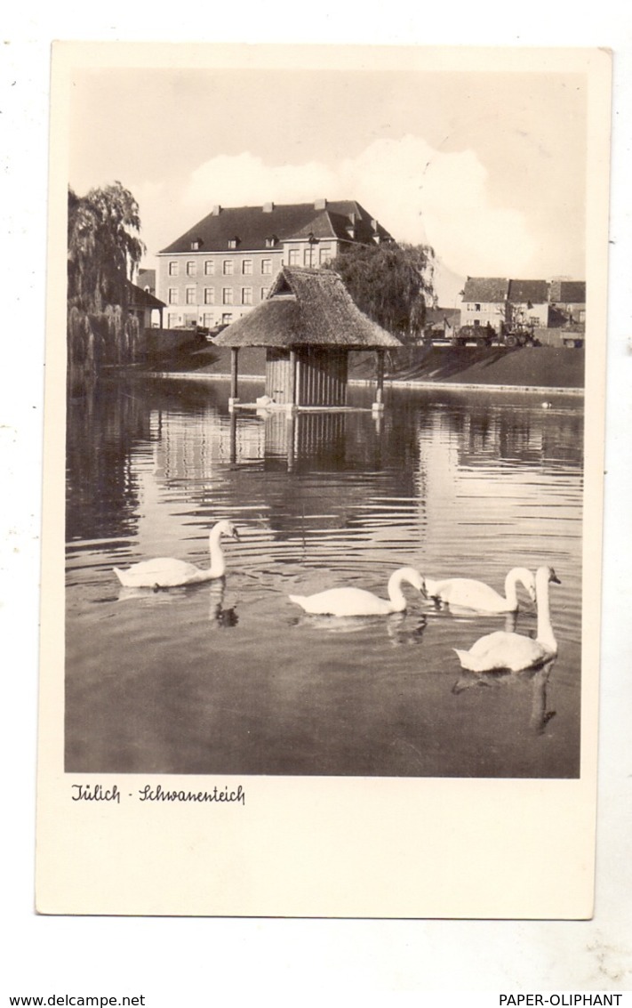 5170 JÜLICH, Schwanenteich, 1955 - Jülich