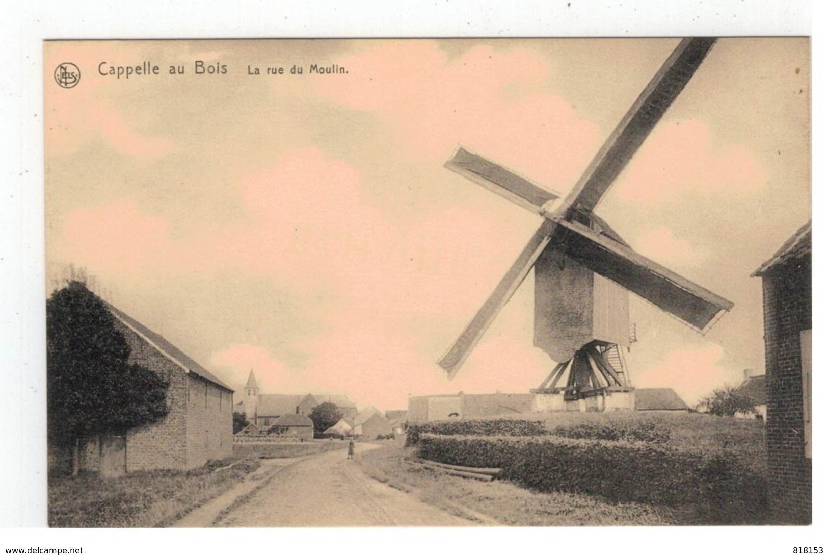 Kapelle-op-den-Bos  Capelle Au Bois  La Rue Du Moulin - Kapelle-op-den-Bos