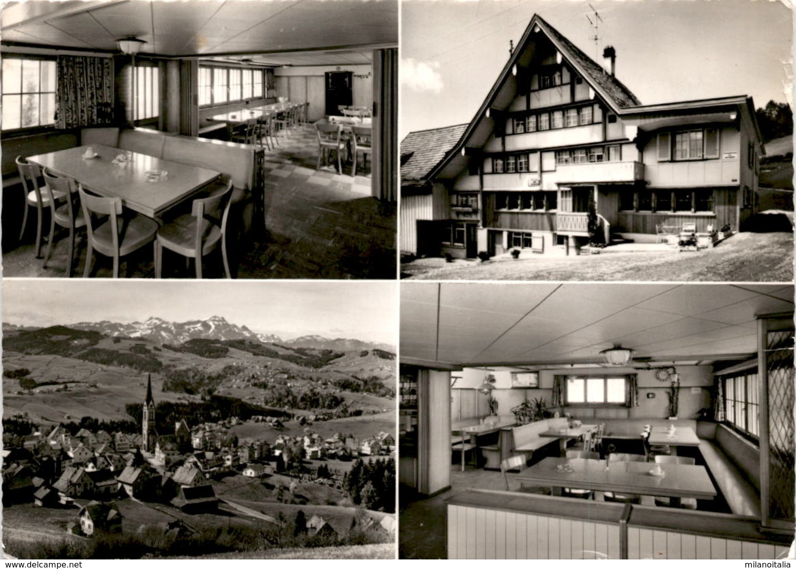 Gasthaus U. Metzgerei "Ochsen" - Rehetobel (App.) - 4 Bilder (32815) * 20. 5. 1964 - Rehetobel