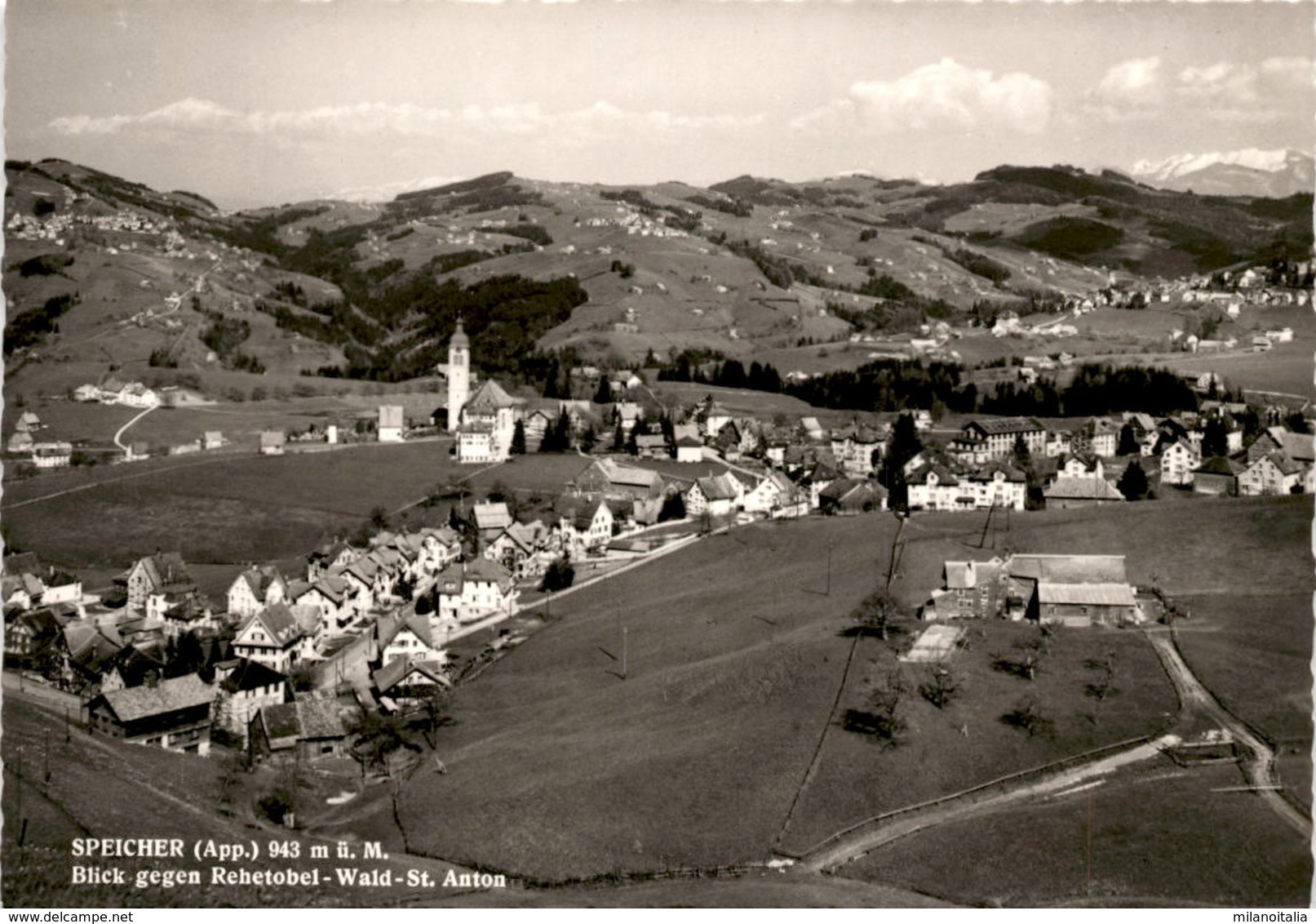 Speicher (App.) - Blick Gegen Rehetobel - Wald - St. Anton (20149) - Rehetobel