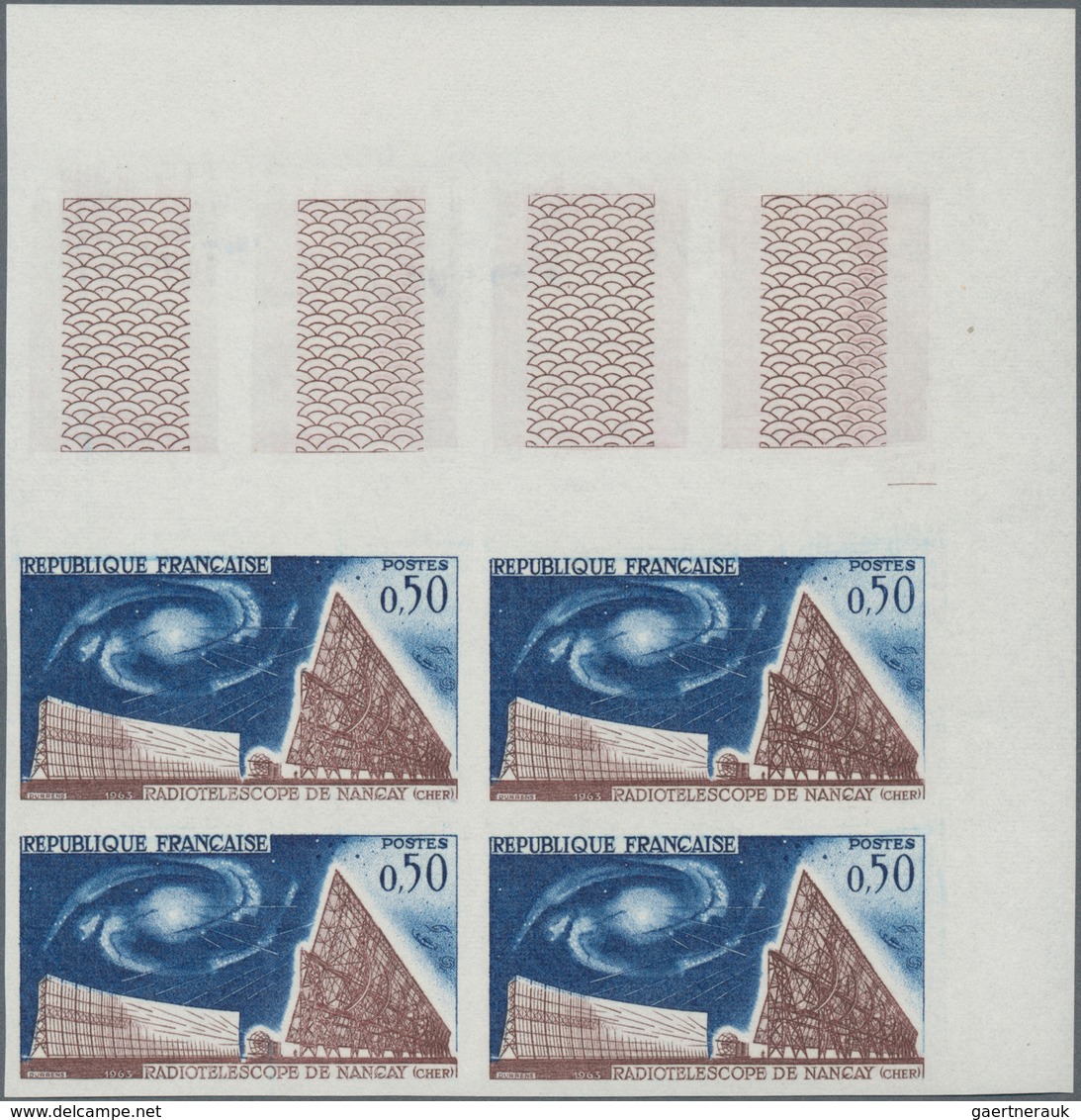 Frankreich: 1962/1963, Telecommunication Set Of Three (Telstar, Radio Station Pleumeur-Bodou And Rad - Sonstige & Ohne Zuordnung