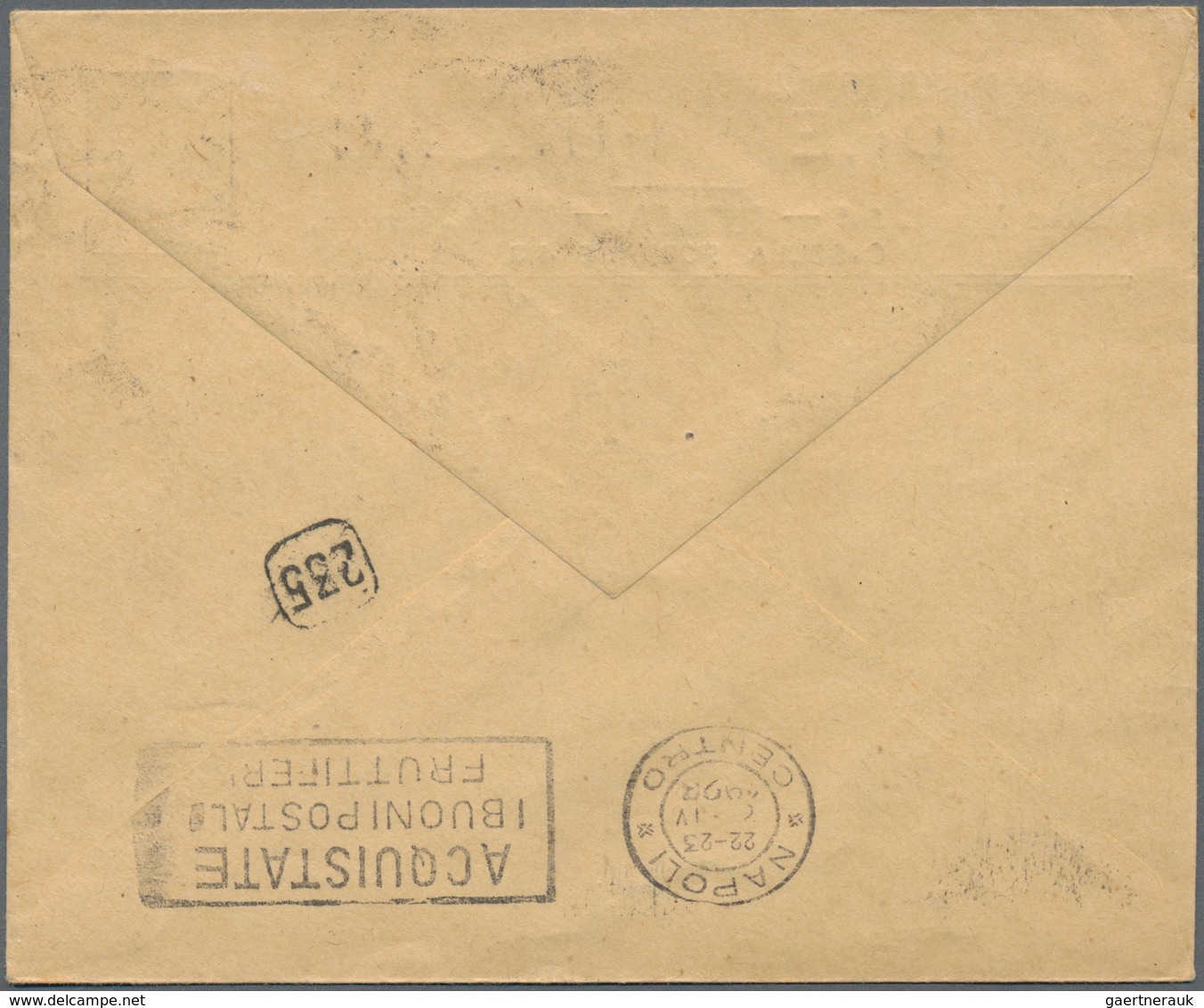 Italien: 1926. Three Air Mail Letters From Genua Or Rome Within Italy Each Franked With The Complete - Oblitérés