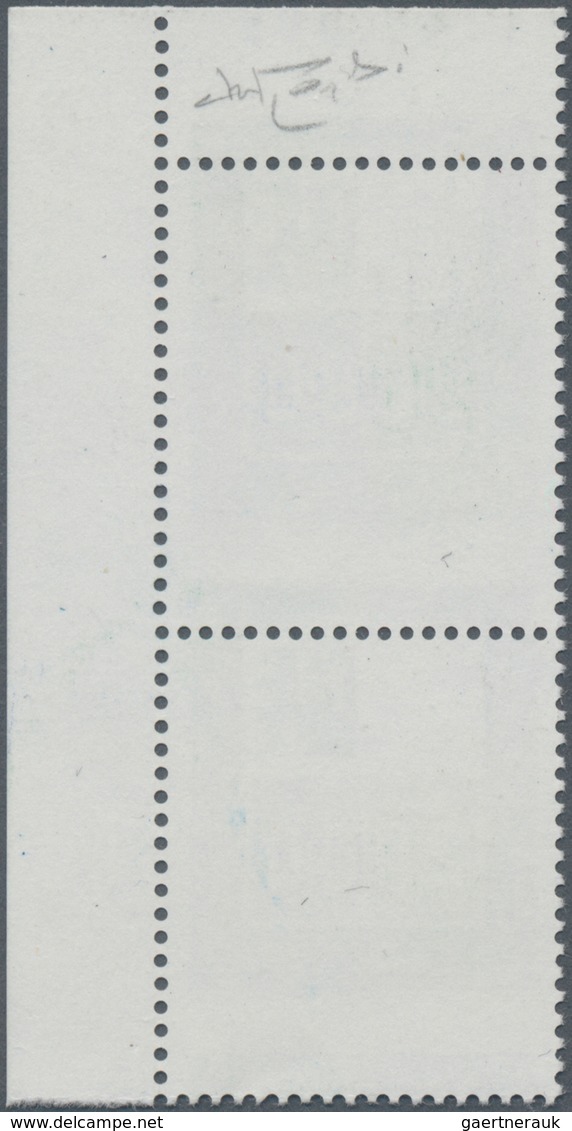Italien: 1979, 2000 L Vertical Pair Without The Effigy And With Very Displaced Horizontal Perforatio - Oblitérés