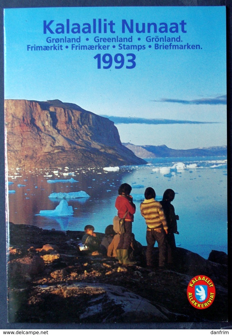 GREENLAND 1993 Year Pack  Complete Map, (**)  ( Lot Kas) - Annate Complete