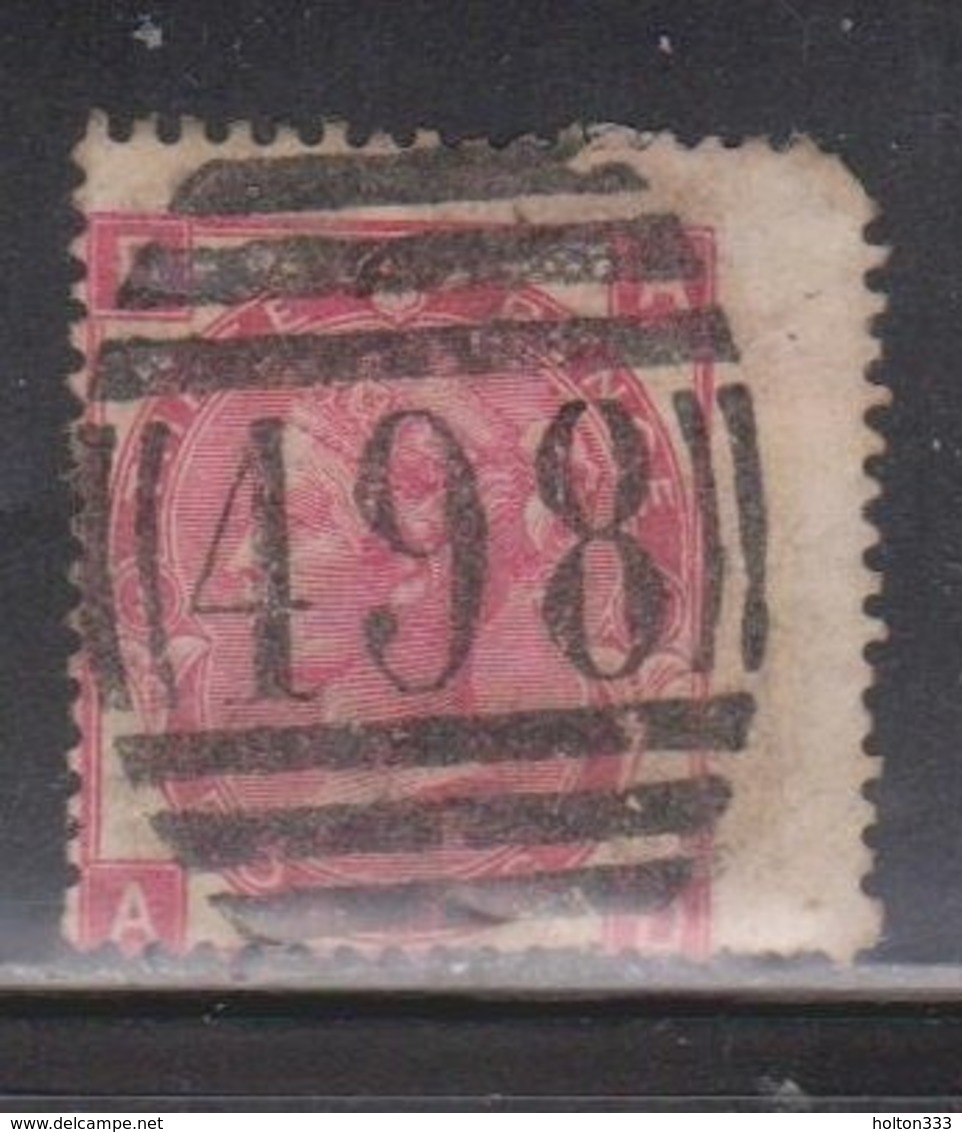 GREAT BRITAIN Scott # 49 Used - Queen Victoria - CV $62.50 Rounded Corner - Used Stamps