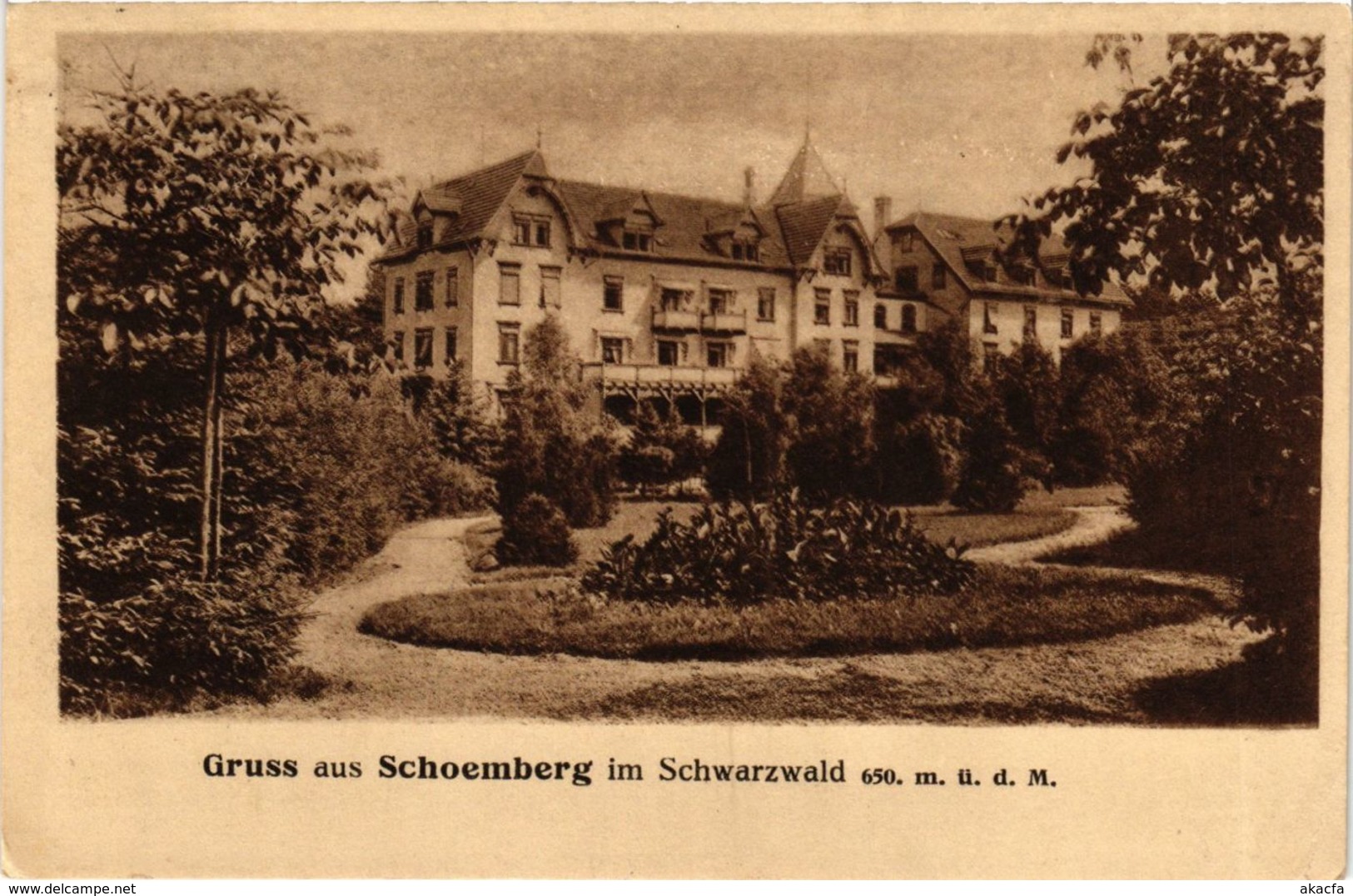 CPA AK Schomberg - Schomberg Im Schwarzland - Haus GERMANY (910387) - Schömberg
