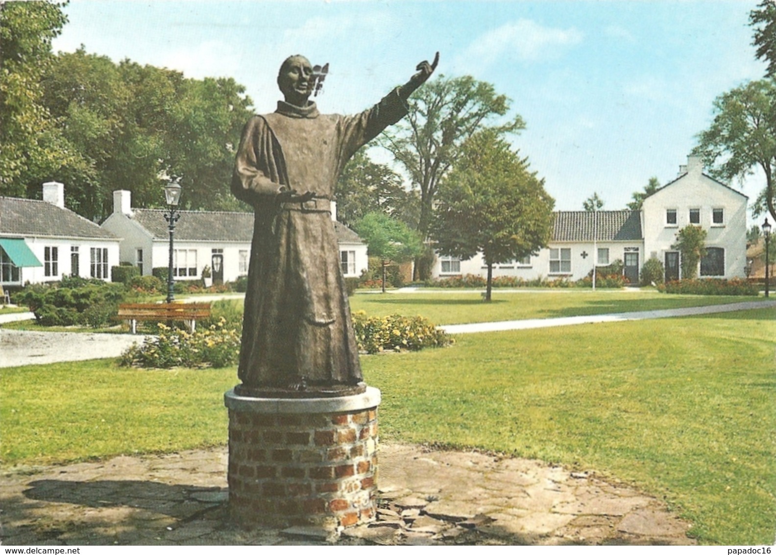 NL - Wa - Groeten Van Het Eiland Schiermonnikoog. Standbeeld "de Monnik" - Schiermonnikoog