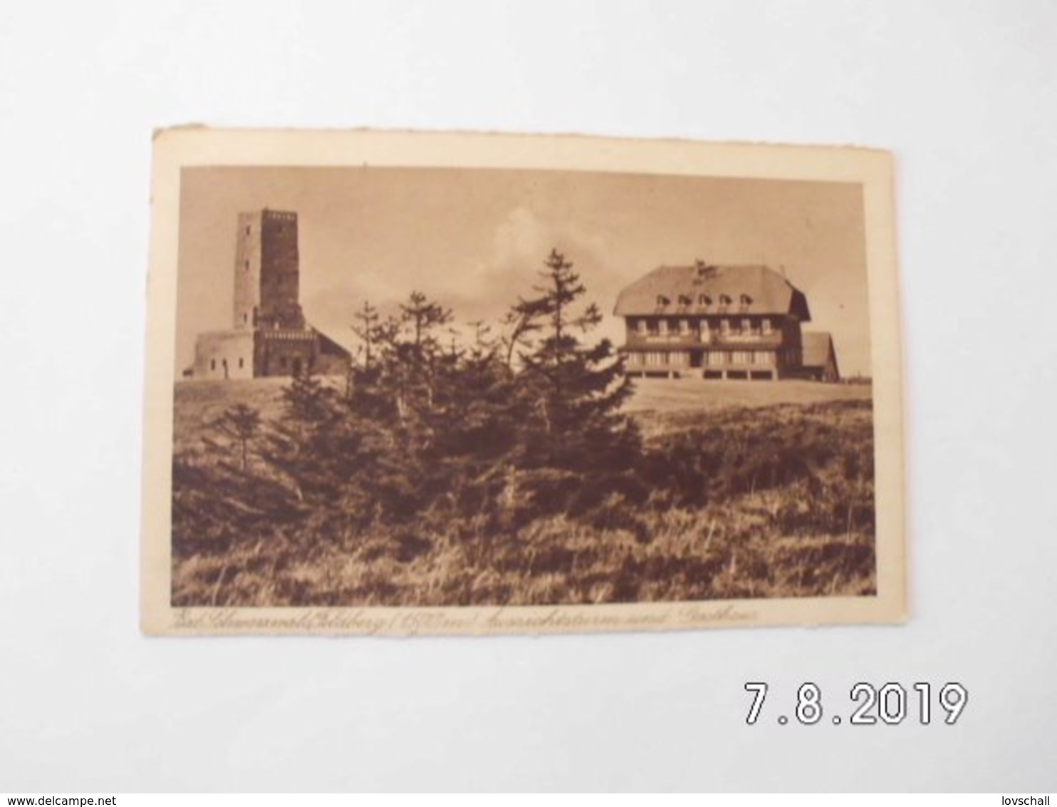 Feldberg. - Aussichtsturm Und Gasthaus. - Feldberg