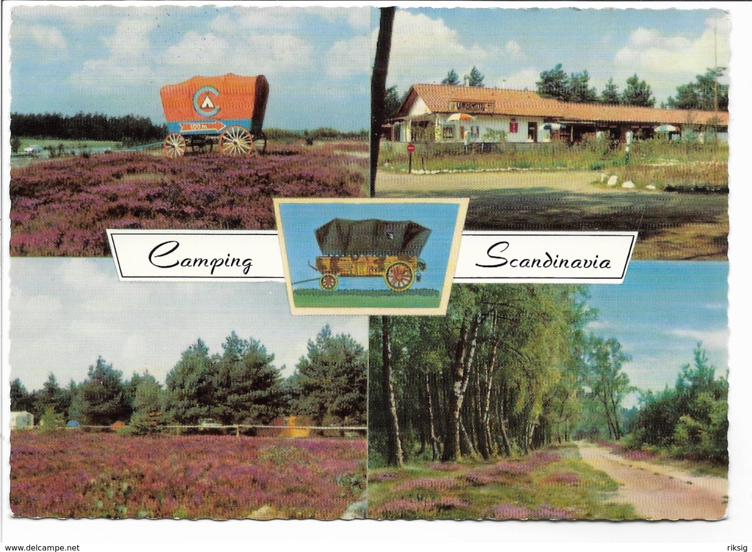 Camping Scandinavia International. Autobahn Hamburg - Hanover.  B-3700 - Soltau