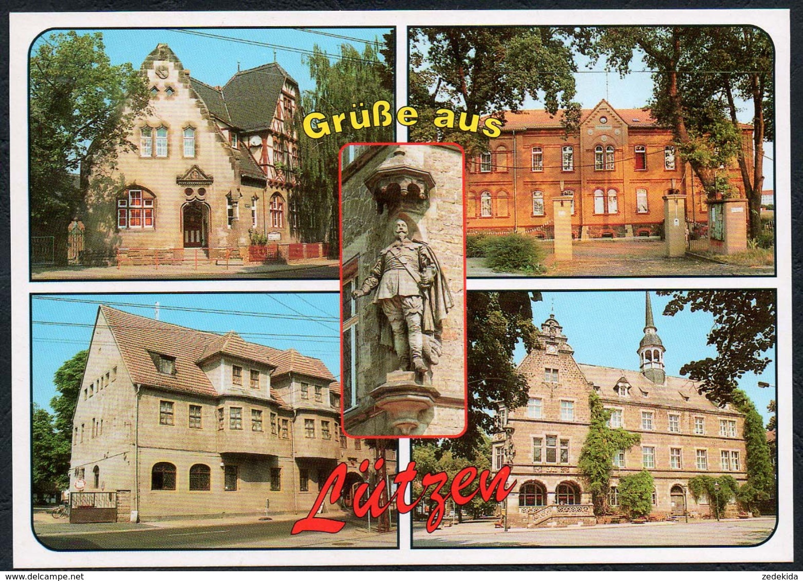 C8011 - TOP Lützen Gaststätte Rathaus - Verlag Bild Und Heimat Reichenbach - Lützen