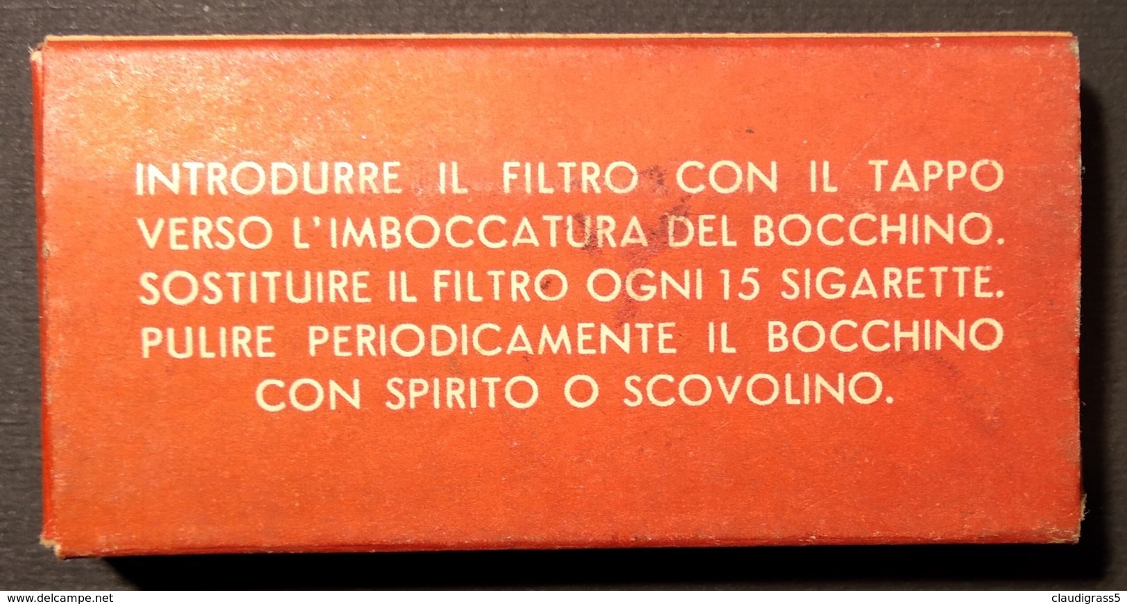 0727 "ASTRO - CONFEZIONE DI FILTRI DENICOTINIZZANTI - ANNI '50 DEL XX SECOLO - PER COLLEZIONE" ORIGINALE - Sonstige & Ohne Zuordnung