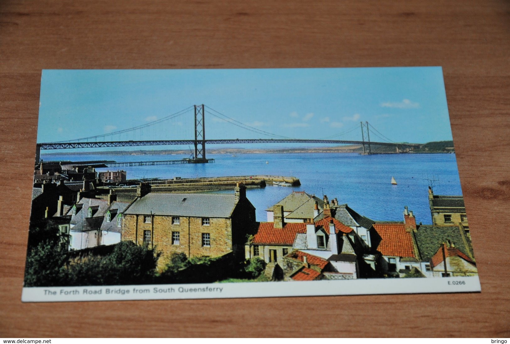 12135-     THE FORTH ROAD BRIDGE FROM SOUTH QUEENSFERRY - Fife