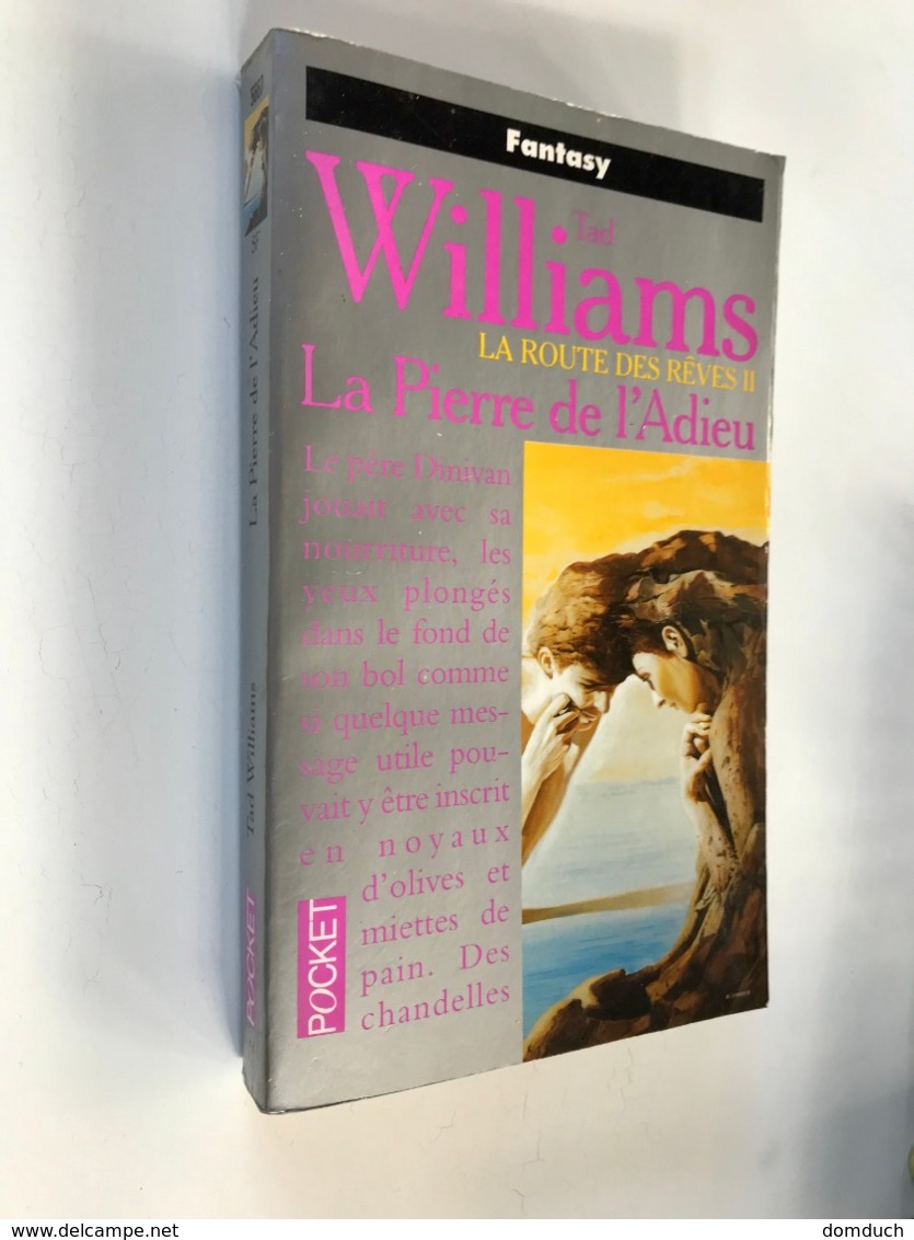 POCKET S.F. Fantasy N° 5667    La Pierre De L’adieu    La Route Des Rêves II    Tad Williams    360 Pages - 1999 - Presses Pocket