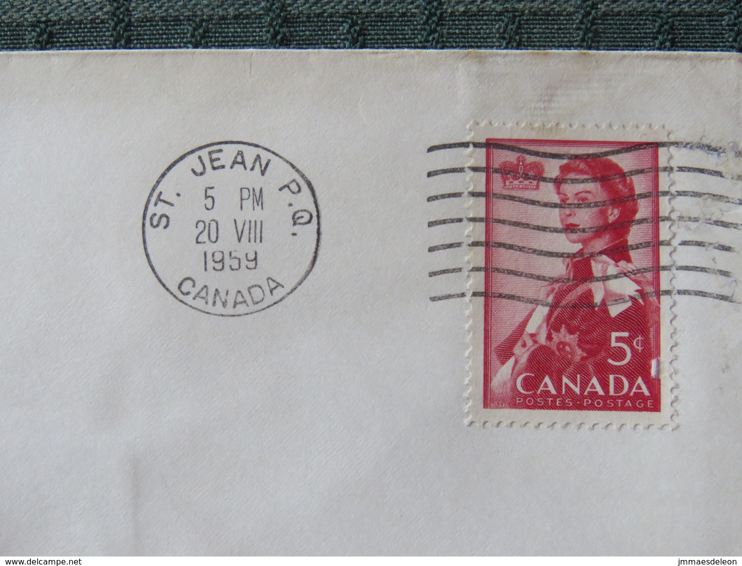 Canada 1959 Cover St. Jean - Queen Visit To Canada - Cyanamid Logo - Lettres & Documents