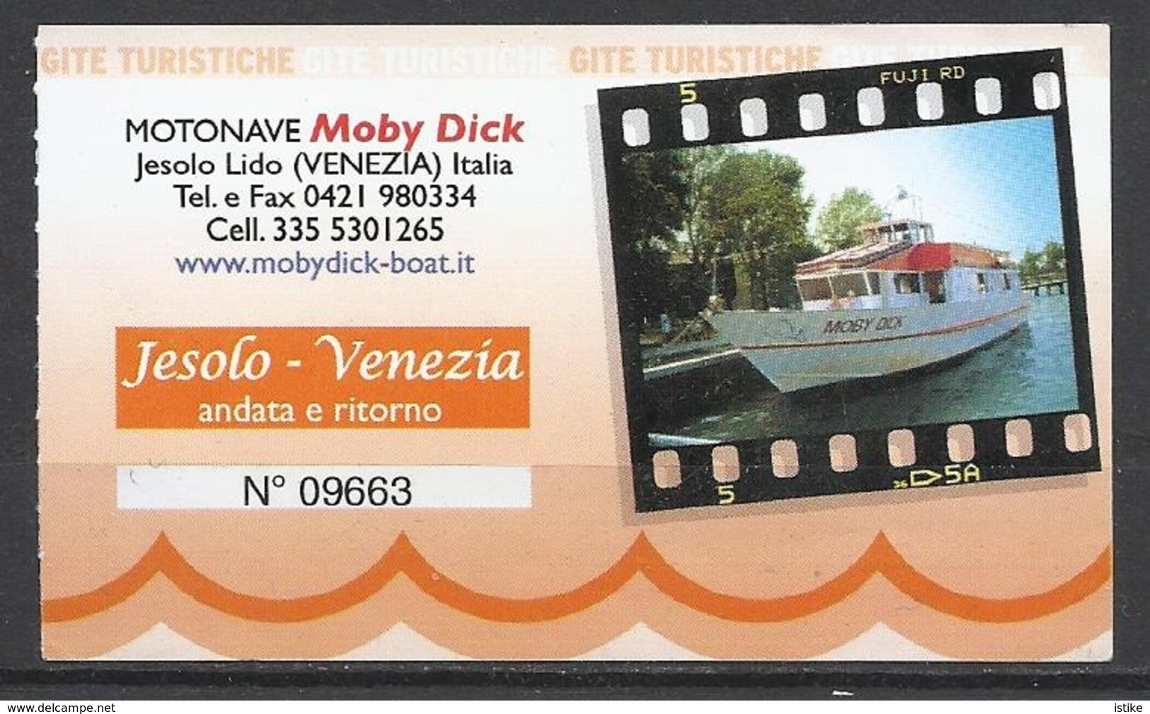 Italy, Jesolo-Venezia, Andata E Ritorno, Motonave Moby Dick, 2019. - Europa