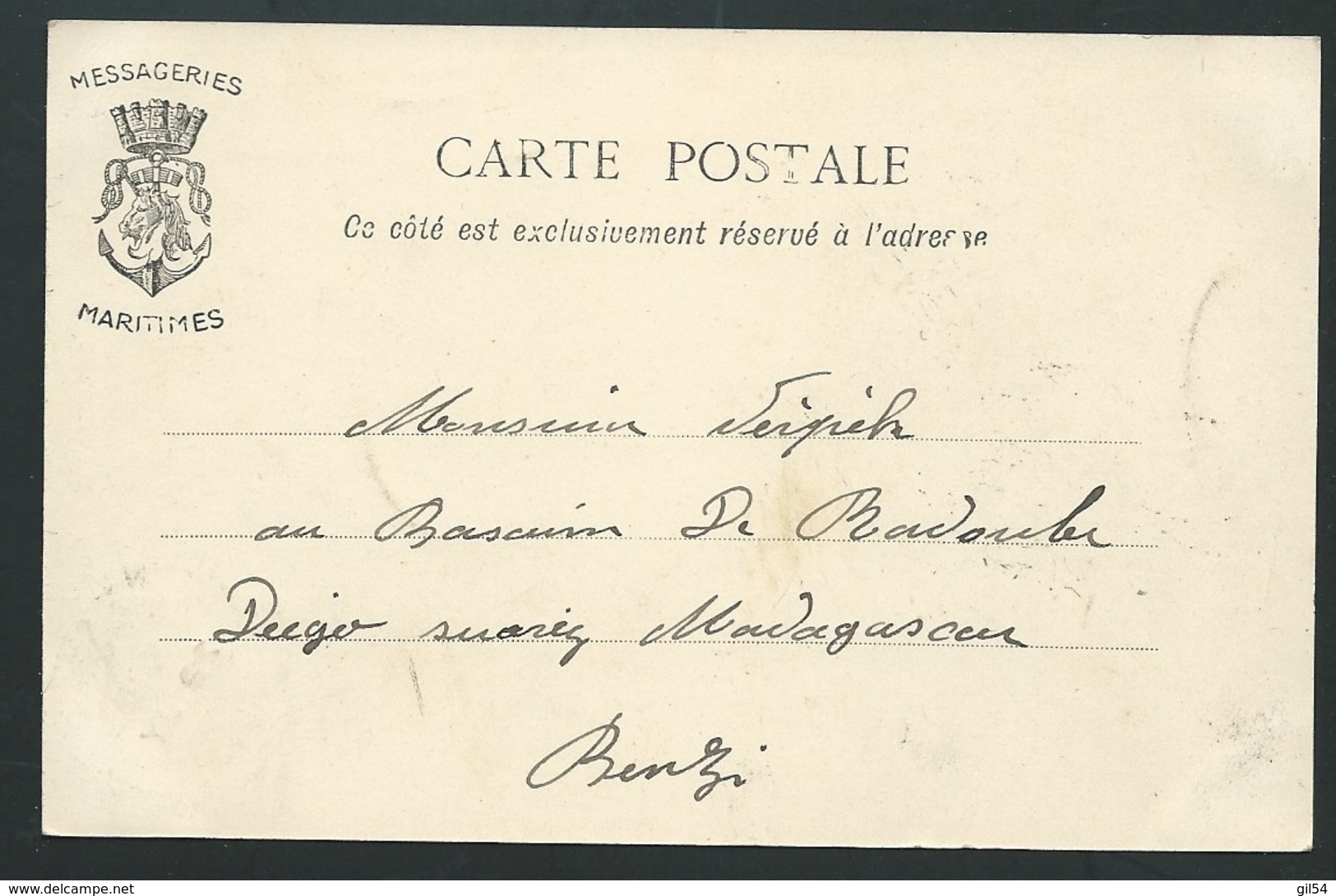 Cpa "Mombasa - Sur Les Quais " , Affranchie Pour Diego Suarez  En 1908 Par Afrique Orientale Yvert N°126  OBE3487 - East Africa & Uganda Protectorates