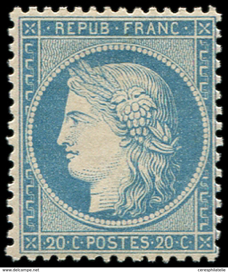 ** SIEGE DE PARIS - 37   20c. Bleu, Très Frais Et TTB - 1870 Asedio De Paris