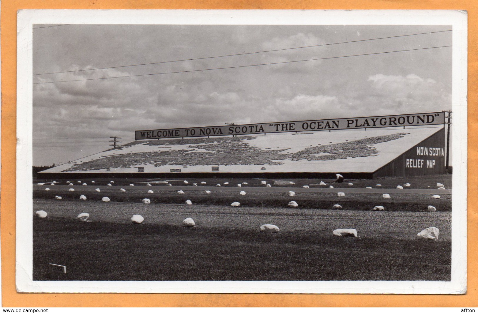 New Scotia Canada 1939 Real Photo Postcard - Yarmouth