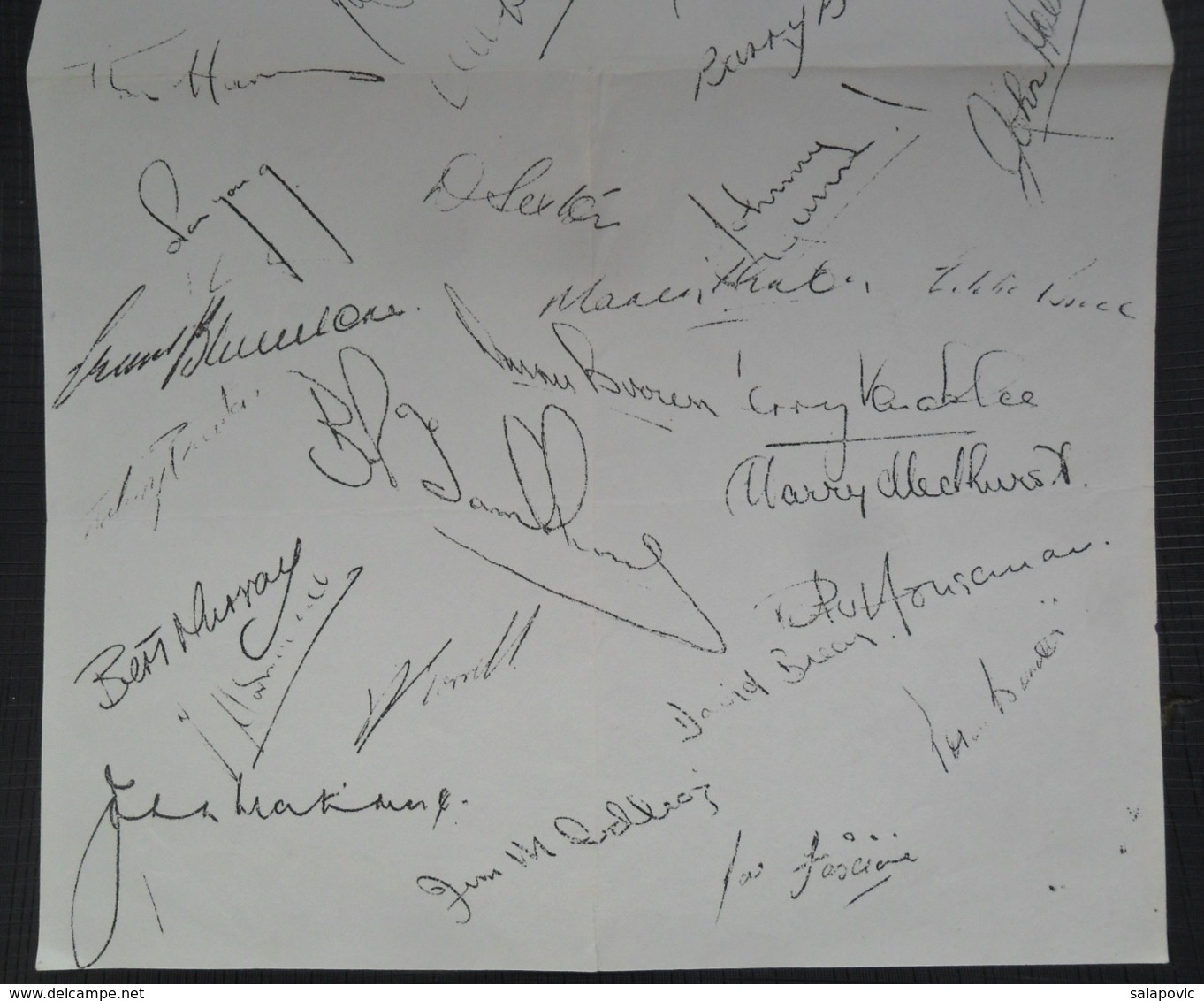 Chelsea F.C. Football Club Pre-Printed Autograph   FOOTBALL CALCIO Authograph SIGNATURE - Autogramme