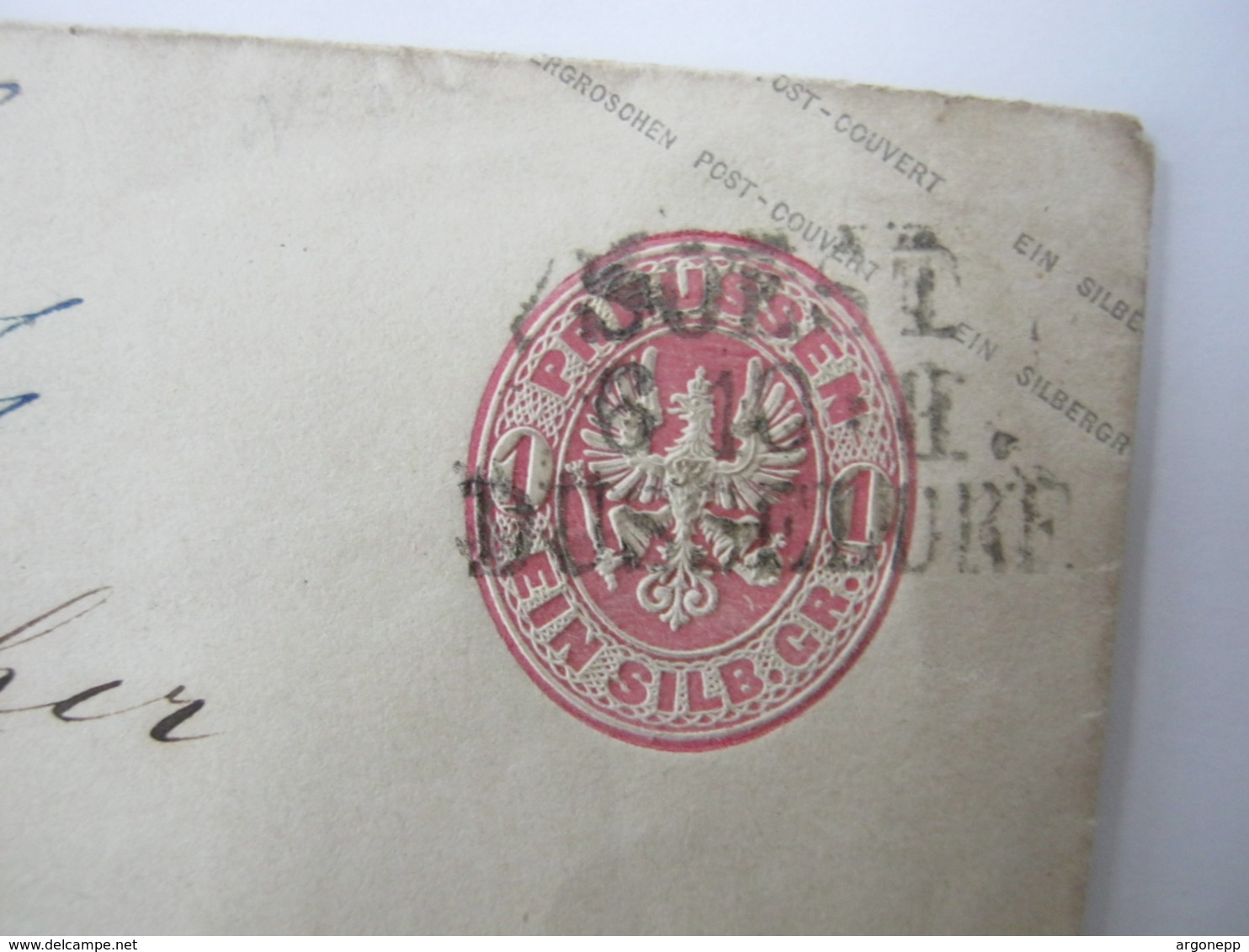 SOEST - DÜSSELDORF , Klarer Bahnpoststempel Auf Ganzsache Aus Soest - Postal  Stationery