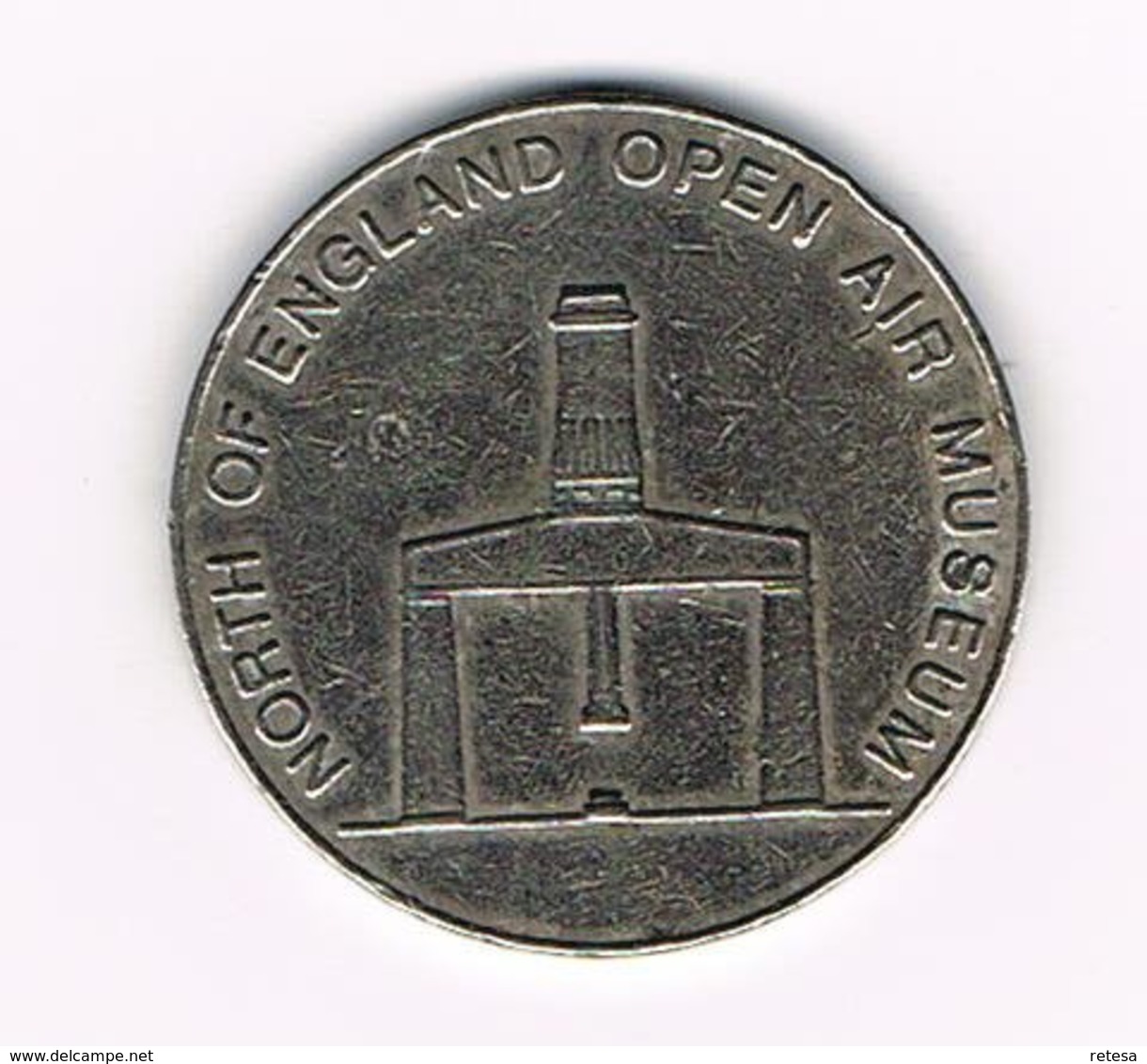 // TOKEN BEAMISH  NORTH OF ENGLAND OPEN AIR MUSEUM - Elongated Coins