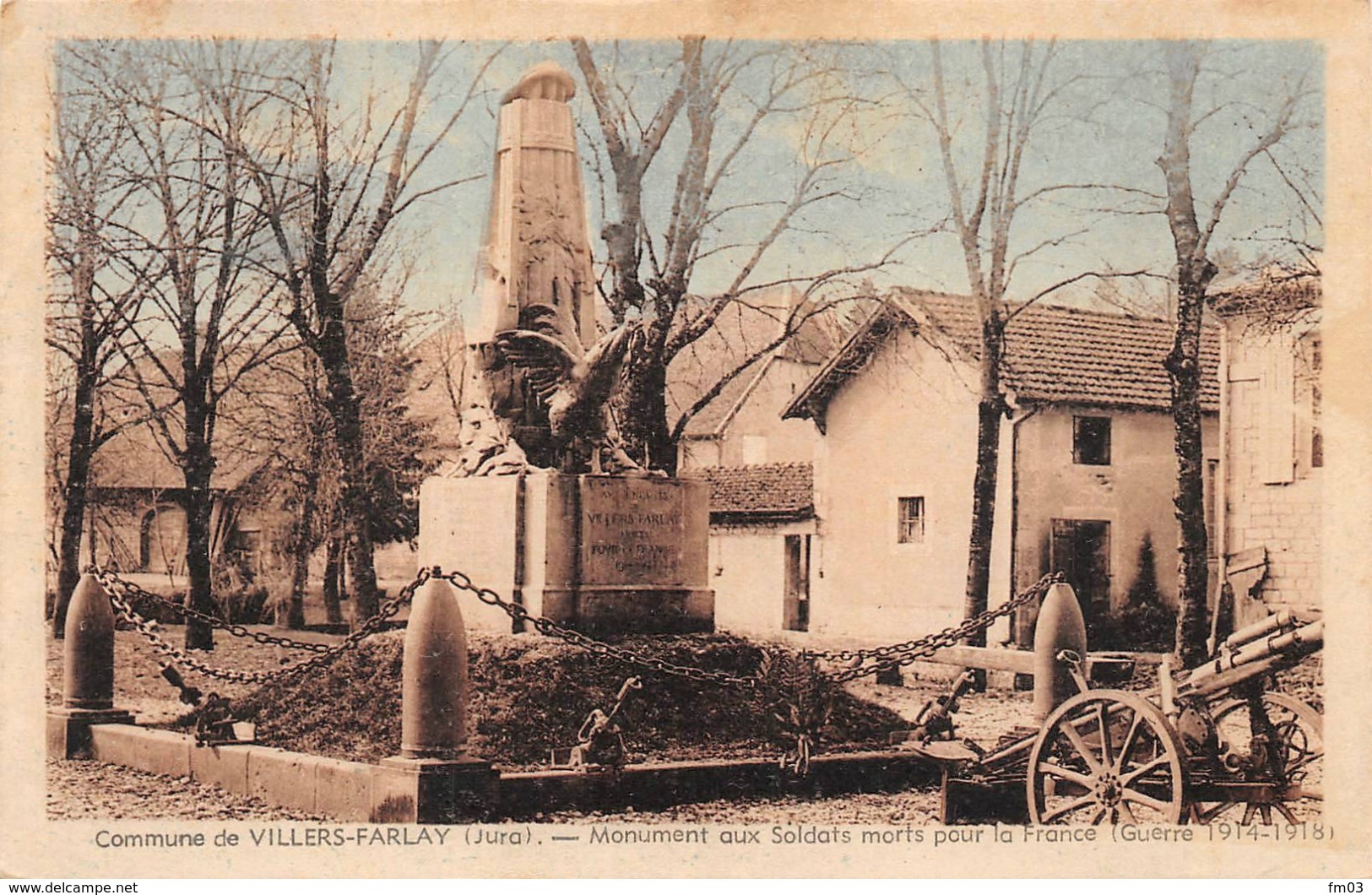 Villers Farlay Monument Aux Morts - Villers Farlay