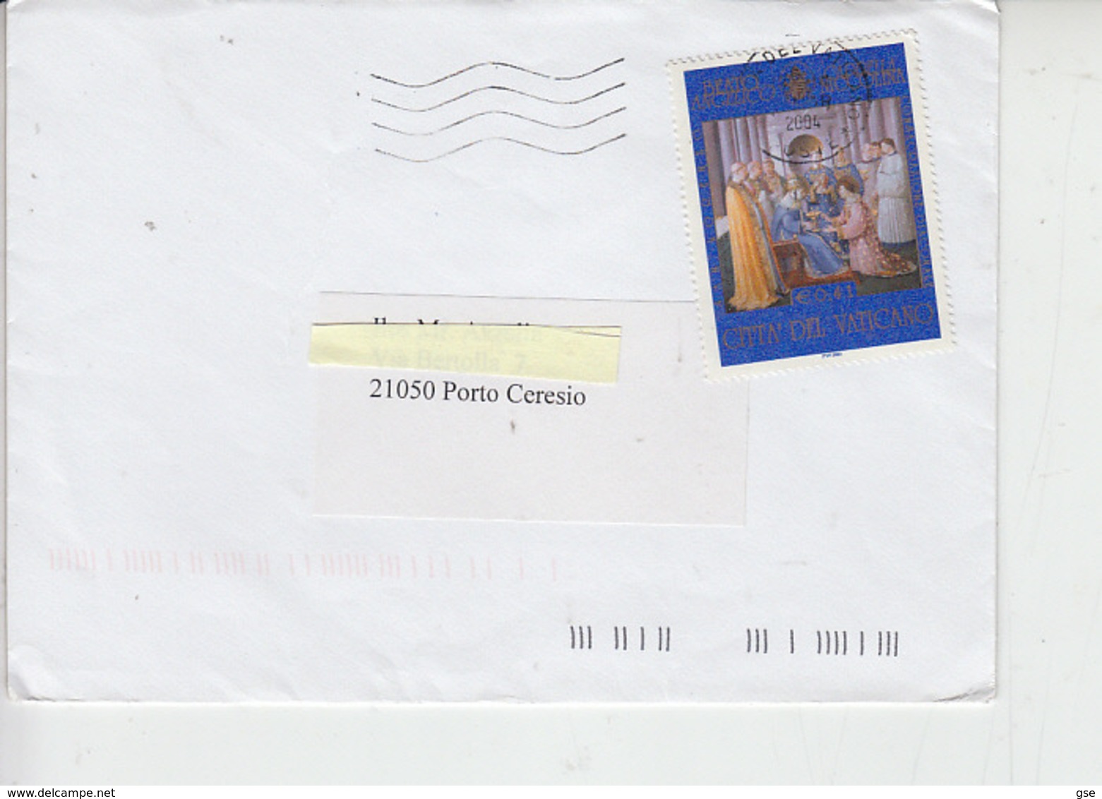 VATICANO  2004 - Sassone 1316 - Beato Angelico - Arte - Briefe U. Dokumente