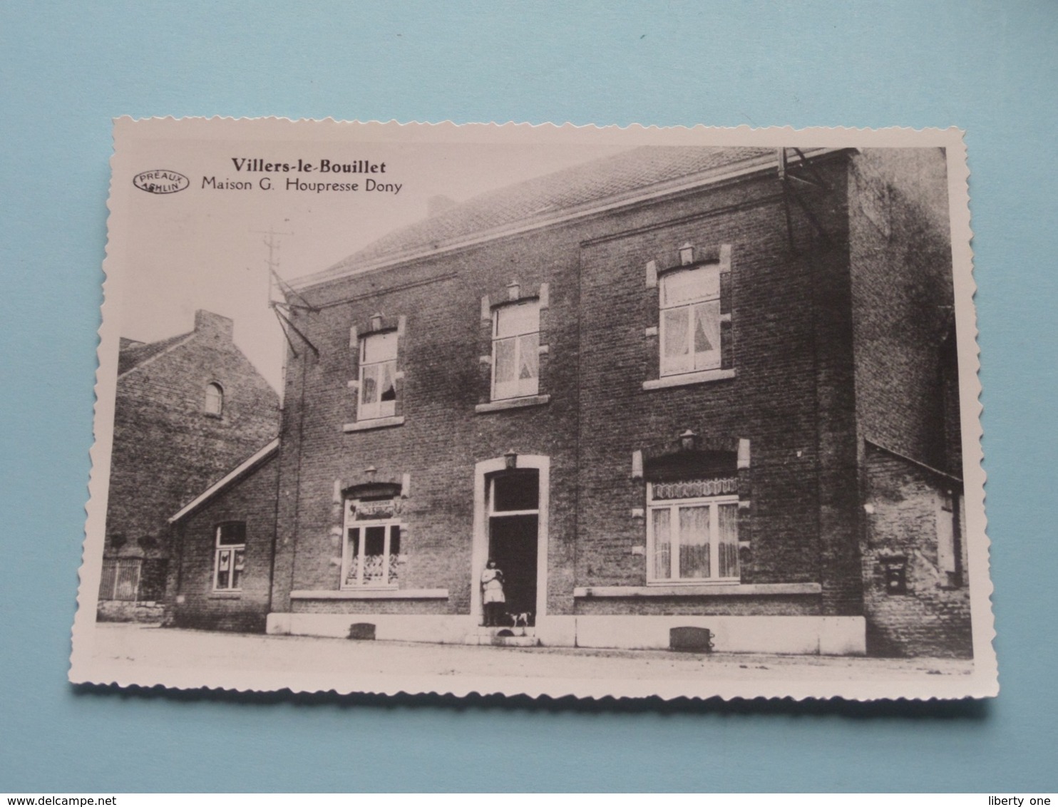 Maison G. Houpresse Dony  Villers-le-Bouillet ( Copie / Copy De Carte Postale ) Anno 19?? ( Zie Foto Details ) ! - Villers-le-Bouillet