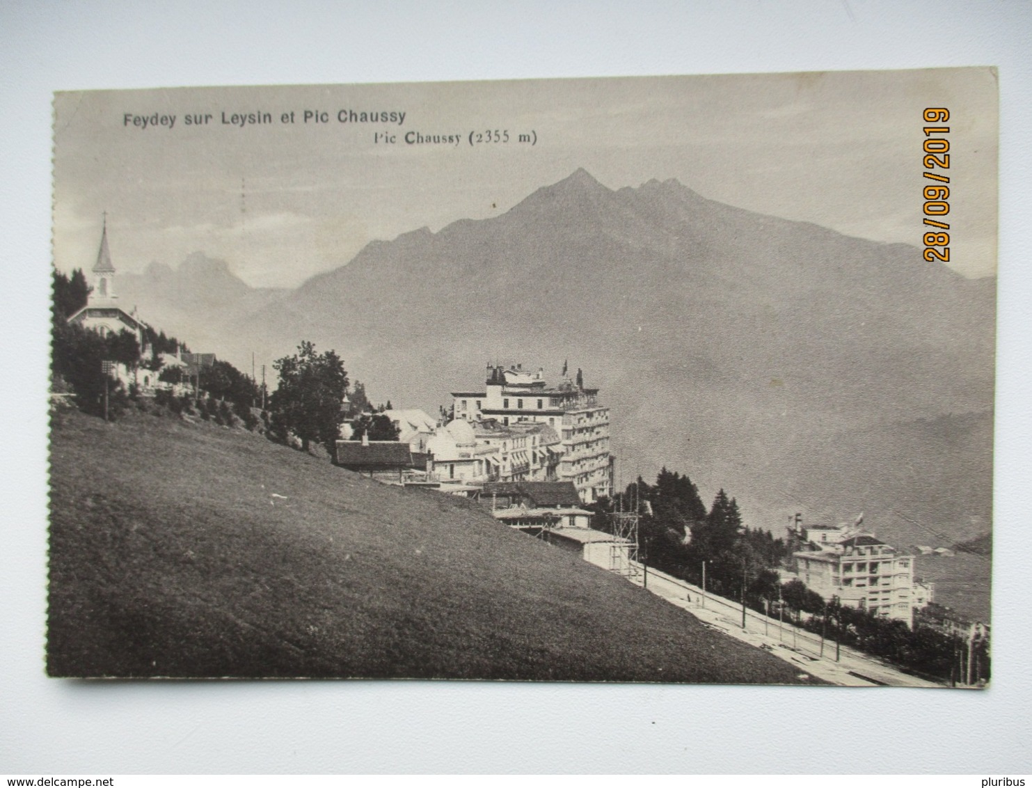 SWITZERLAND  FEYDEY SUR LEYSIN , OLD POSTCARD   , O - Fey