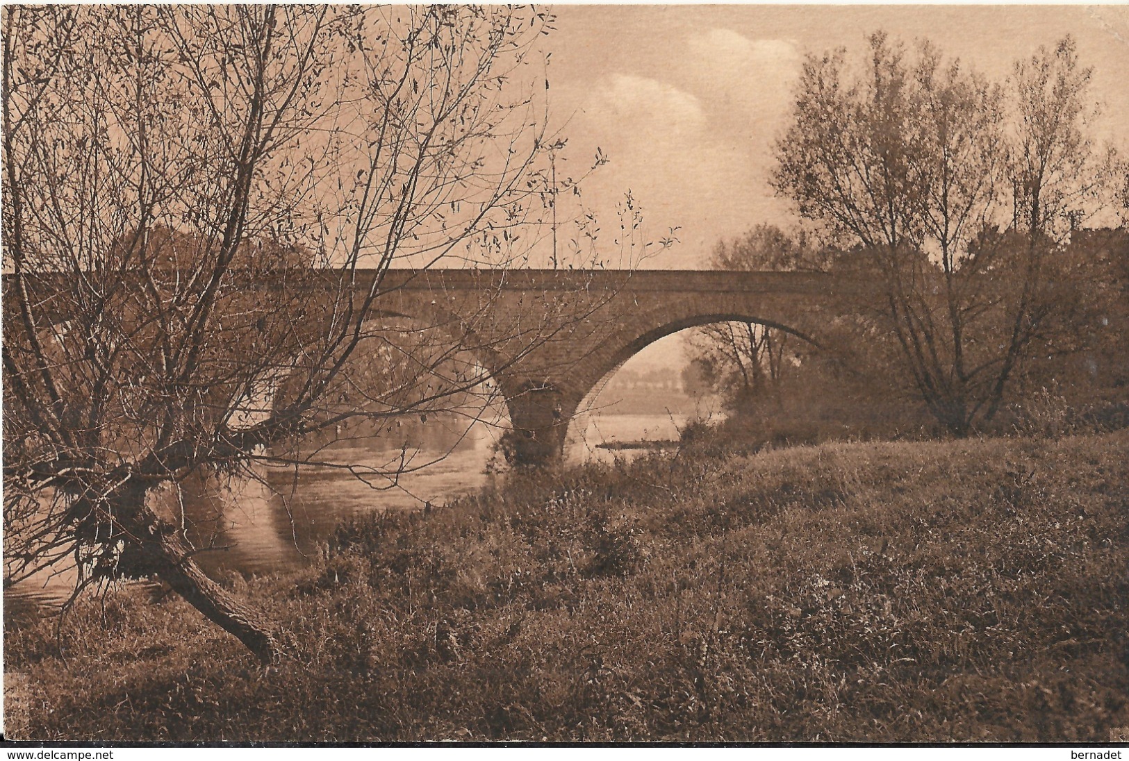 86 .. SAINT ROMAIN .. LE PONT SUR LA VIENNE ... 1954 - Dange Saint Romain