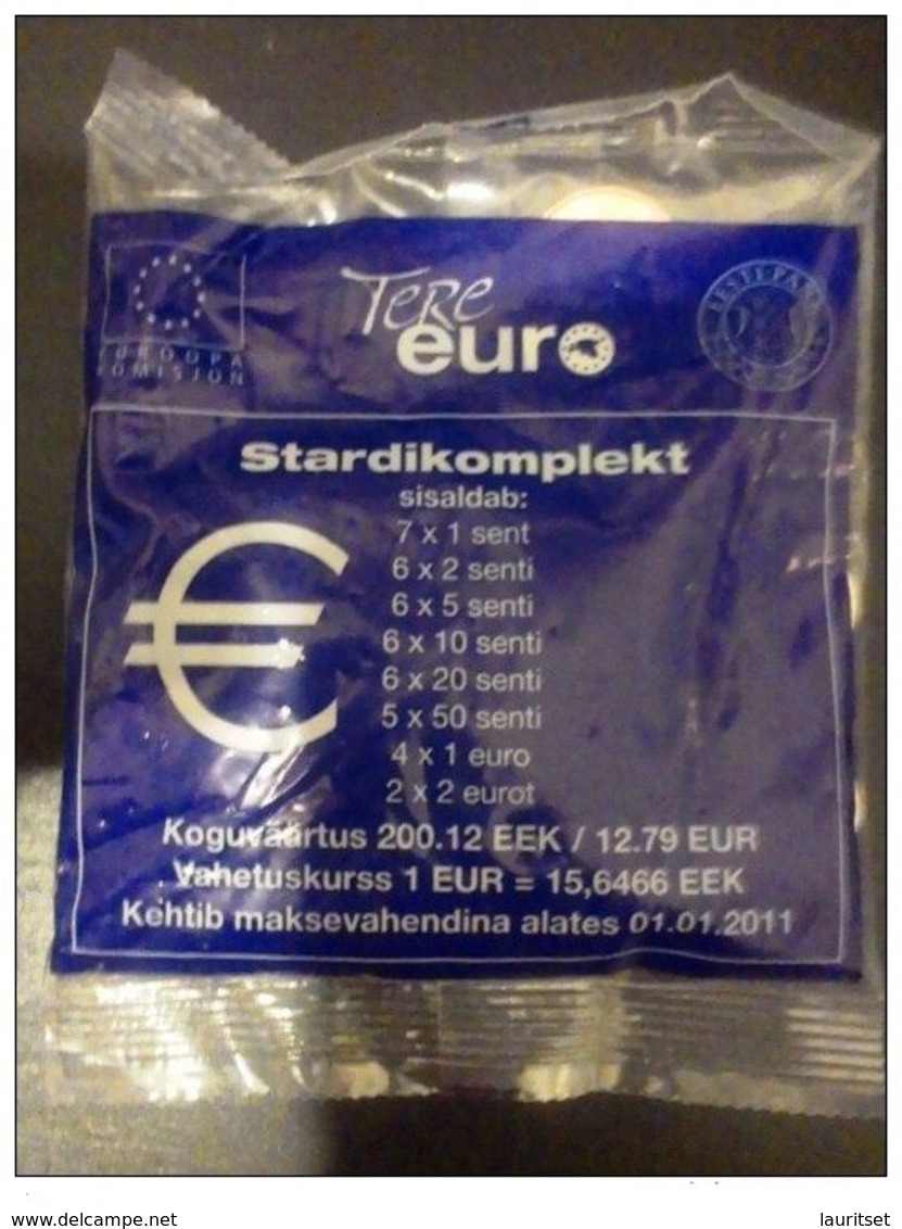 ESTLAND Estonia 2010/11 EURO Starter Kit - Estonia