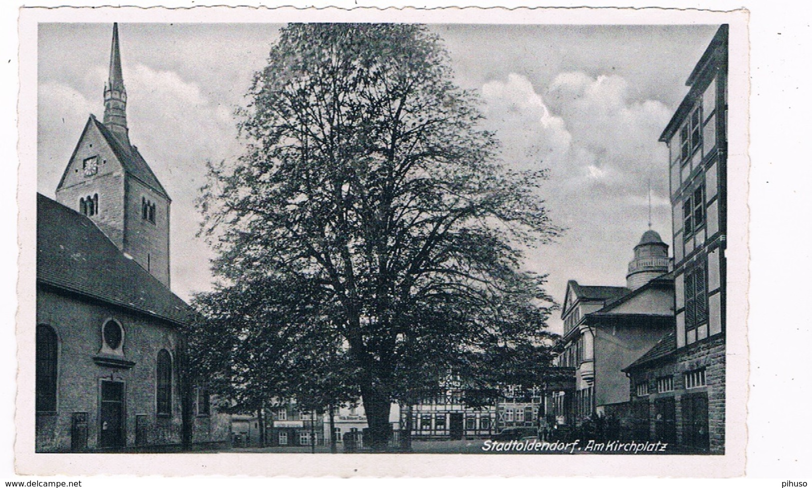 D-9791   STADTOLDENDORF : Am Kirchplatz - Holzminden