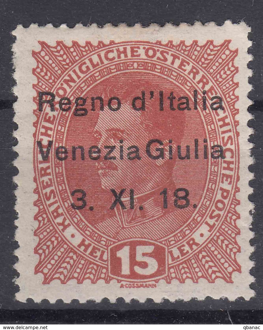 Italy Venezia Giulia 1918 Sassone#6 Mint Hinged - Vénétie Julienne