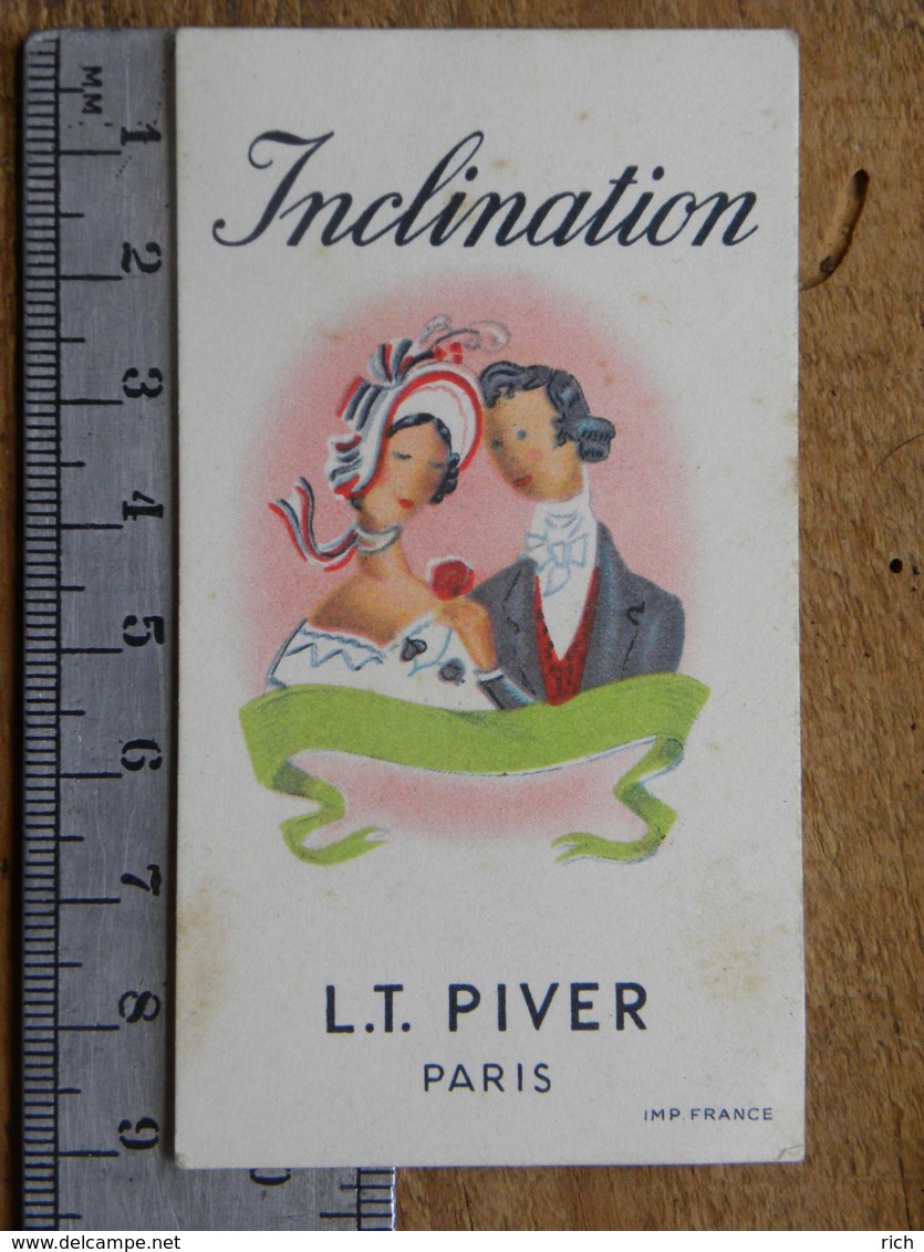 Carte Parfumée - LT PIVER PARIS - Inclination - Sin Clasificación