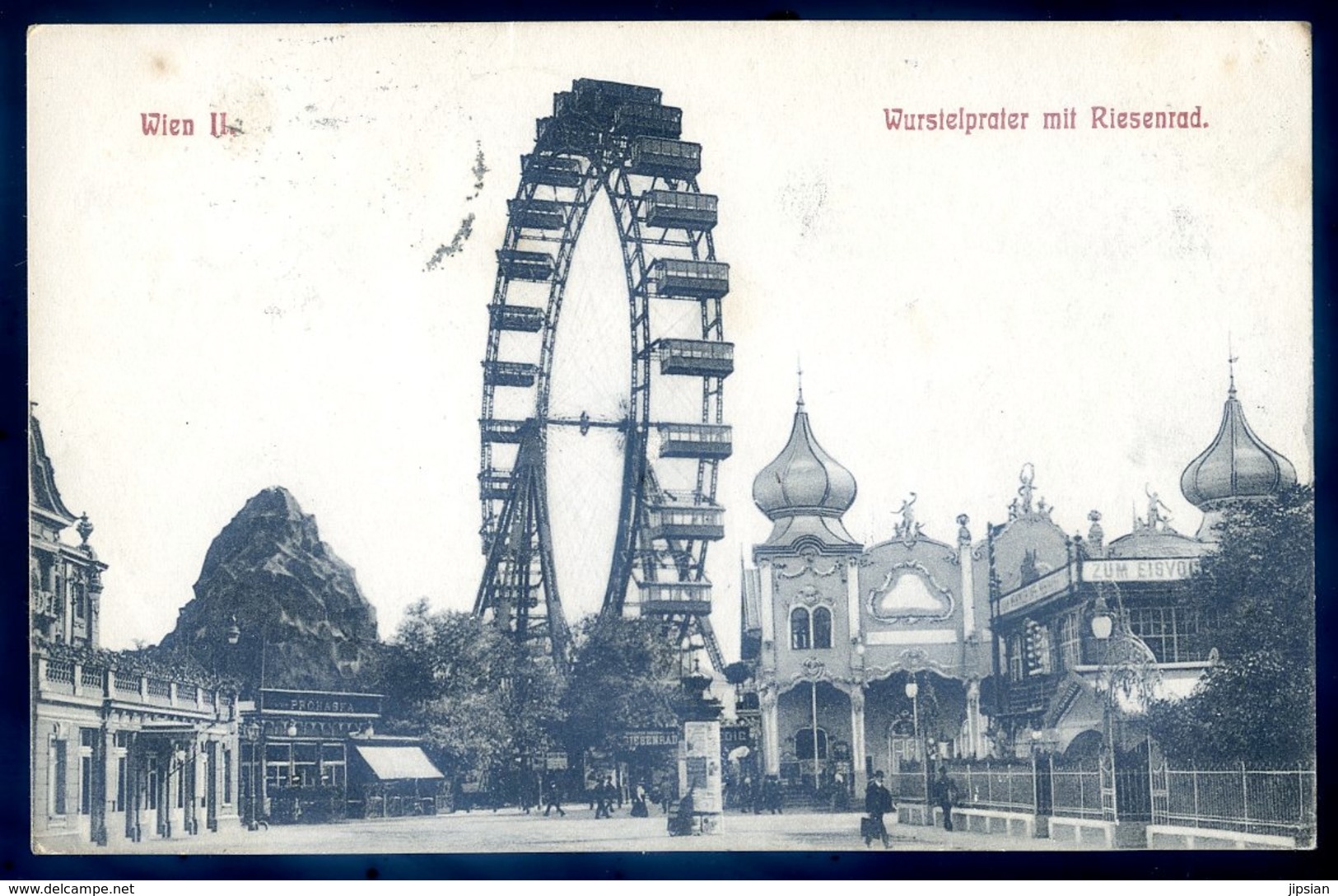 Cpa Autriche Wien -- Wurstelprater  Mit Riesenrad    JM36 - Prater