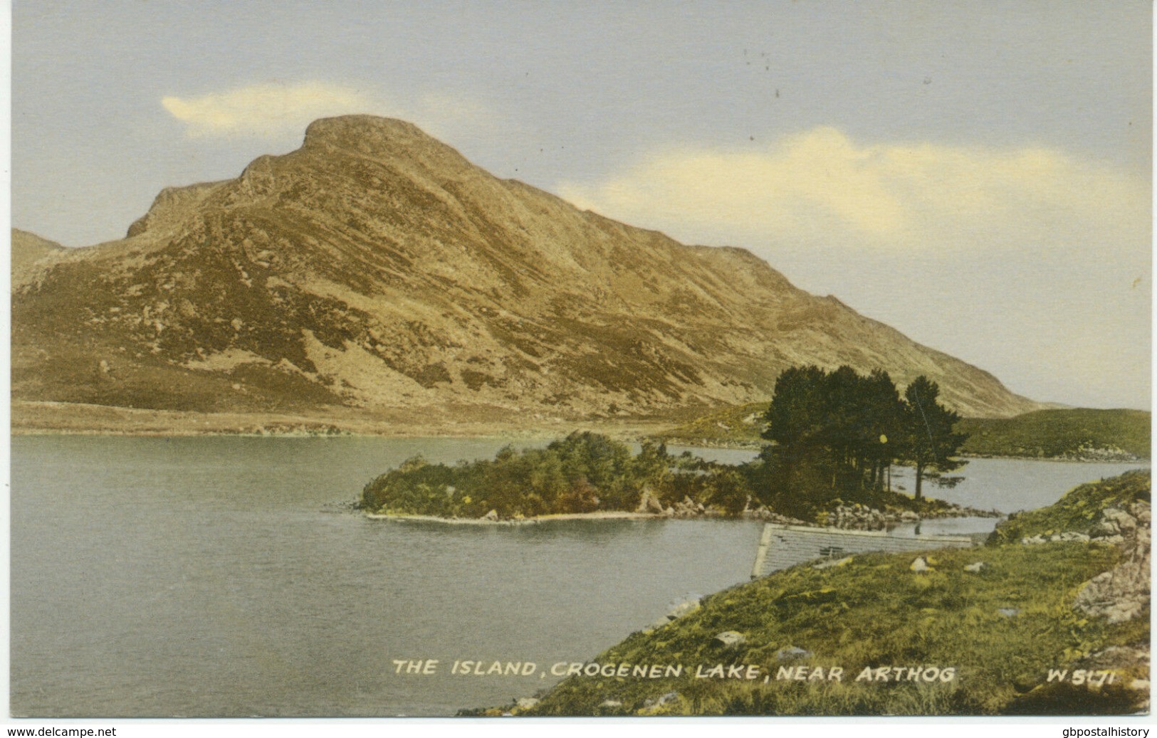 UK ARTHOG Ca. 1920, The Island, Crogenen Lake Near ARTHOG, Unused - Caernarvonshire