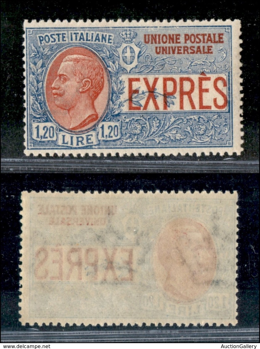 REGNO - Espressi - 1922 - 1,20 Lire (8) - Gomma Integra (650) - Altri & Non Classificati