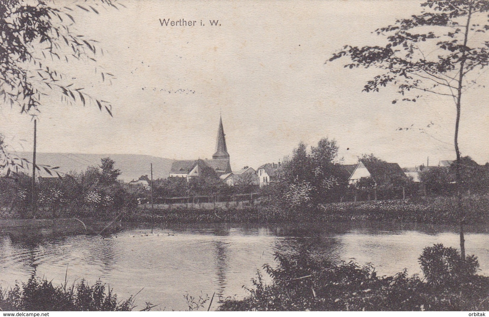 Werther (Westf.) * Teich, Stadtteil * Deutschland * AK1056 - Guetersloh