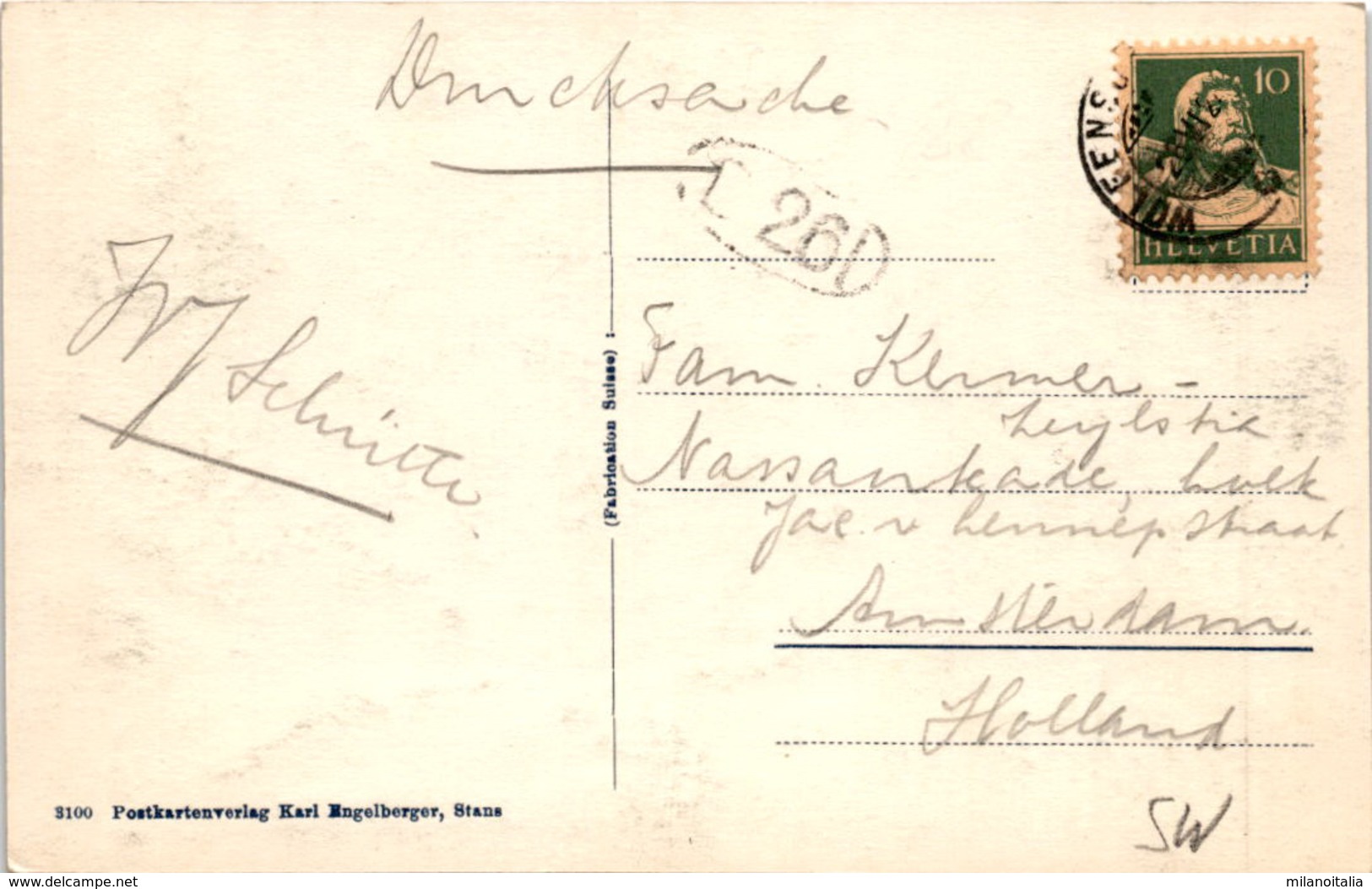 Wolfenschiessen Und Die Wildgeissberge (3100) * 26. 6. 1924 - Wolfenschiessen