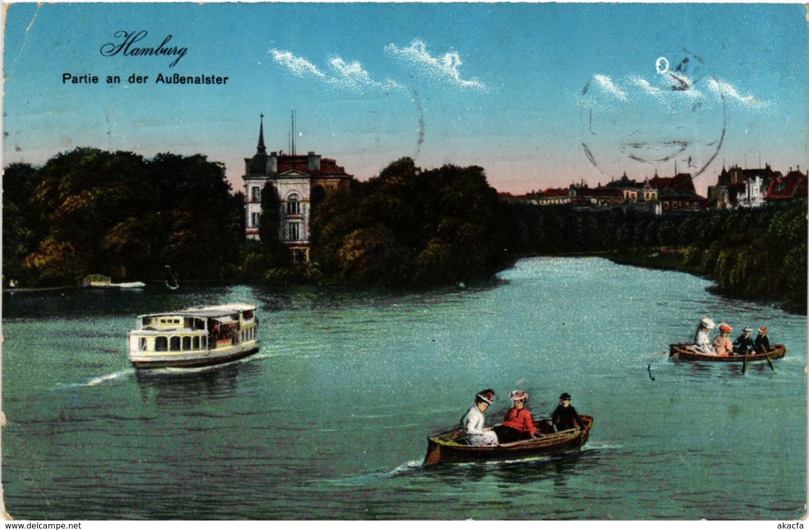 CPA AK Hamburg- Partie An Der Aussenalster GERMANY (902768) - Nord