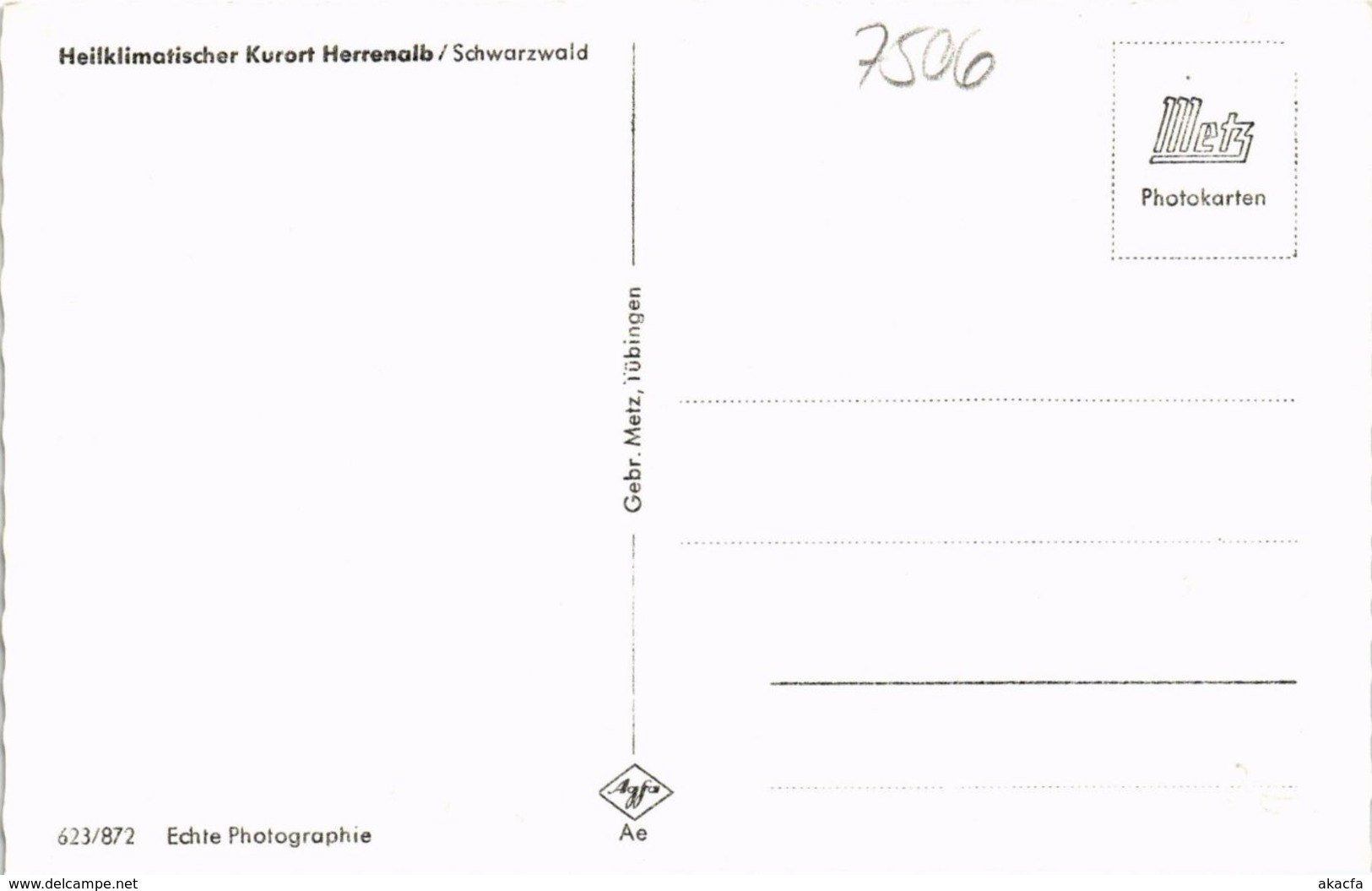 CPA AK Bad Herrenalb- Heilklimatischer Kurort GERMANY (903069) - Bad Herrenalb