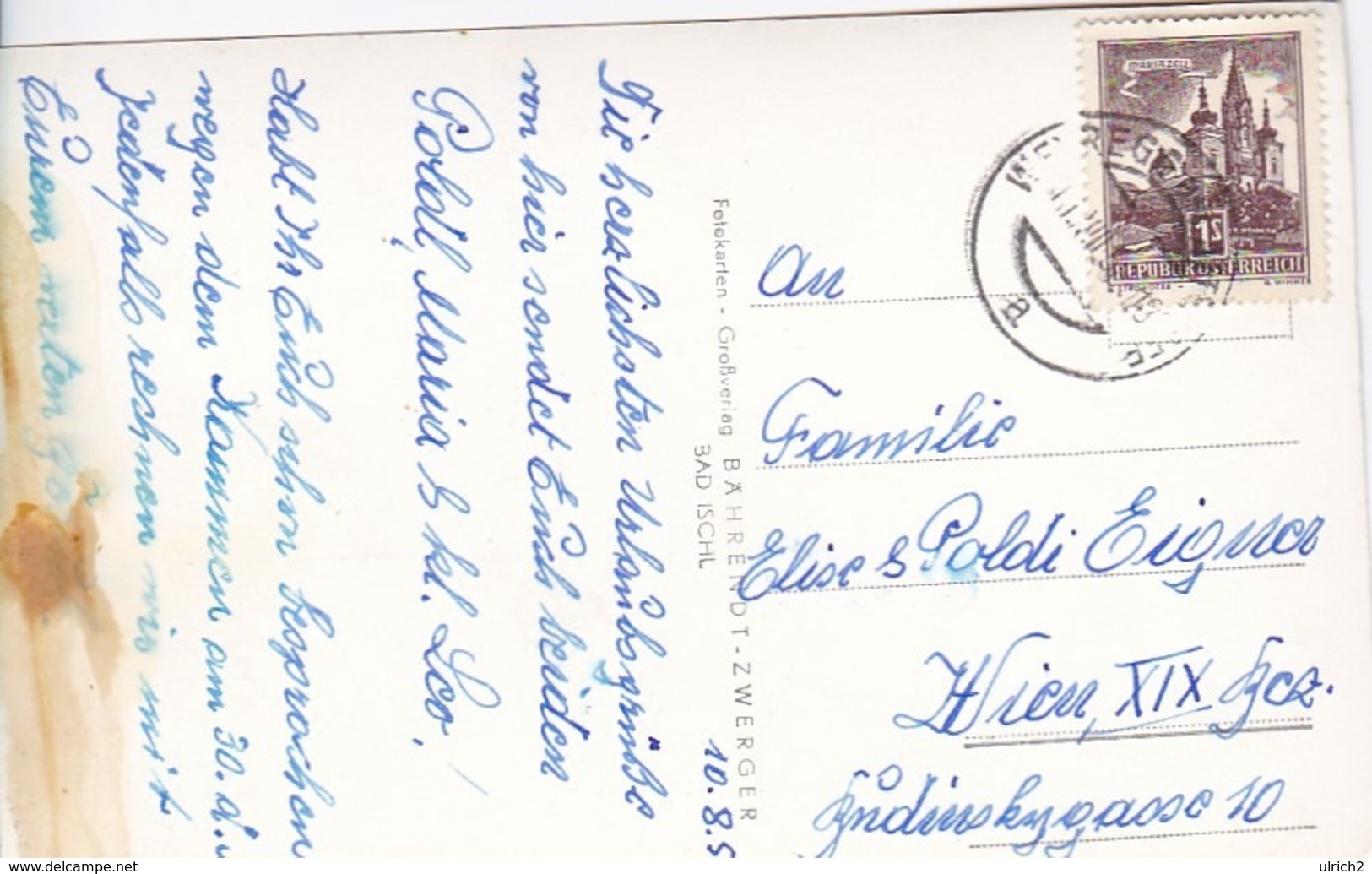 AK Weyregg Am Attersee - Mehrbildkarte - 1958  (43805) - Attersee-Orte