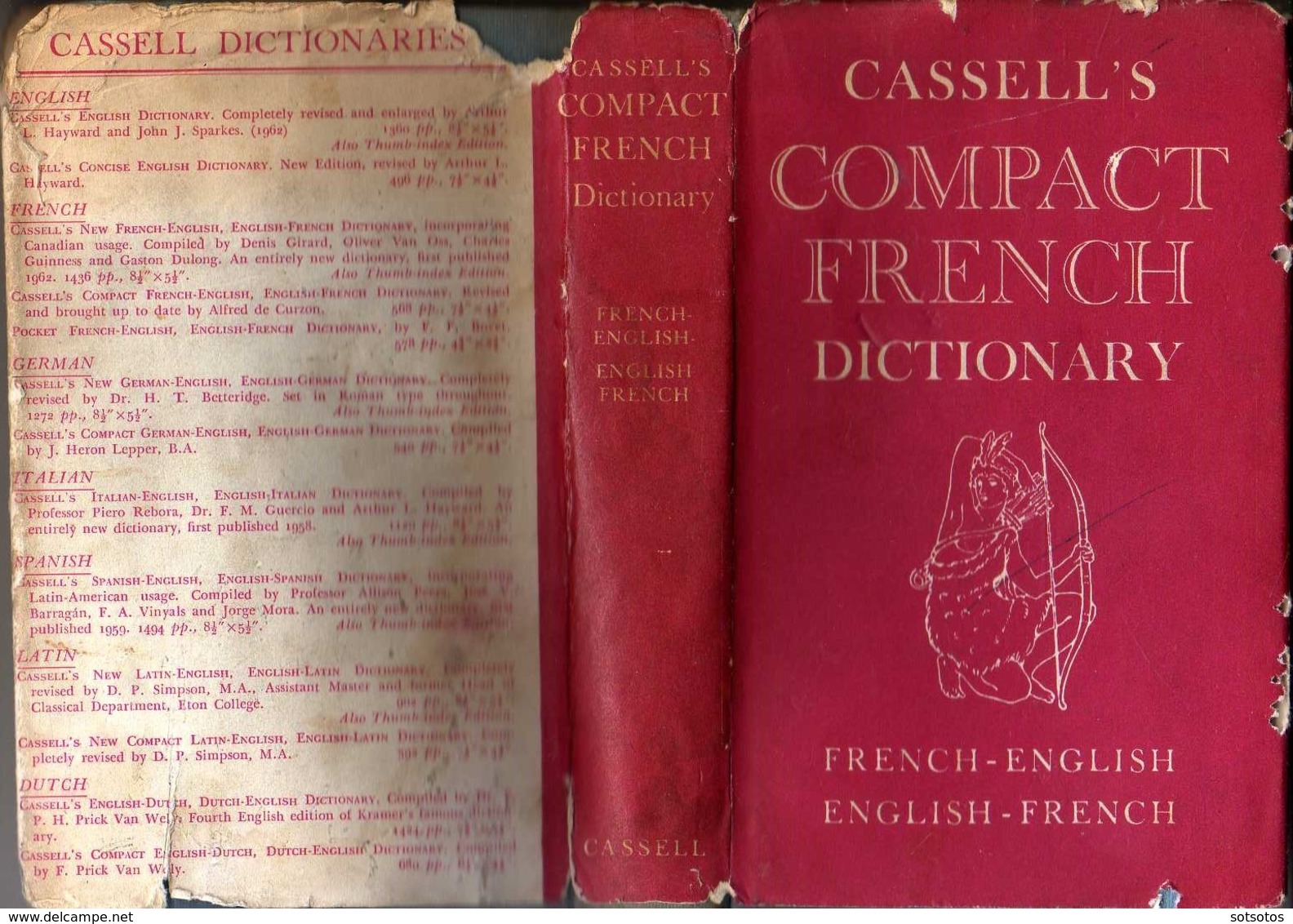 CASSEL'S COMPACT FRENCH DICTIONARY: FRENCH-ENGLISH And ENGLISH-FRENCH - Dictionaries, Thesauri