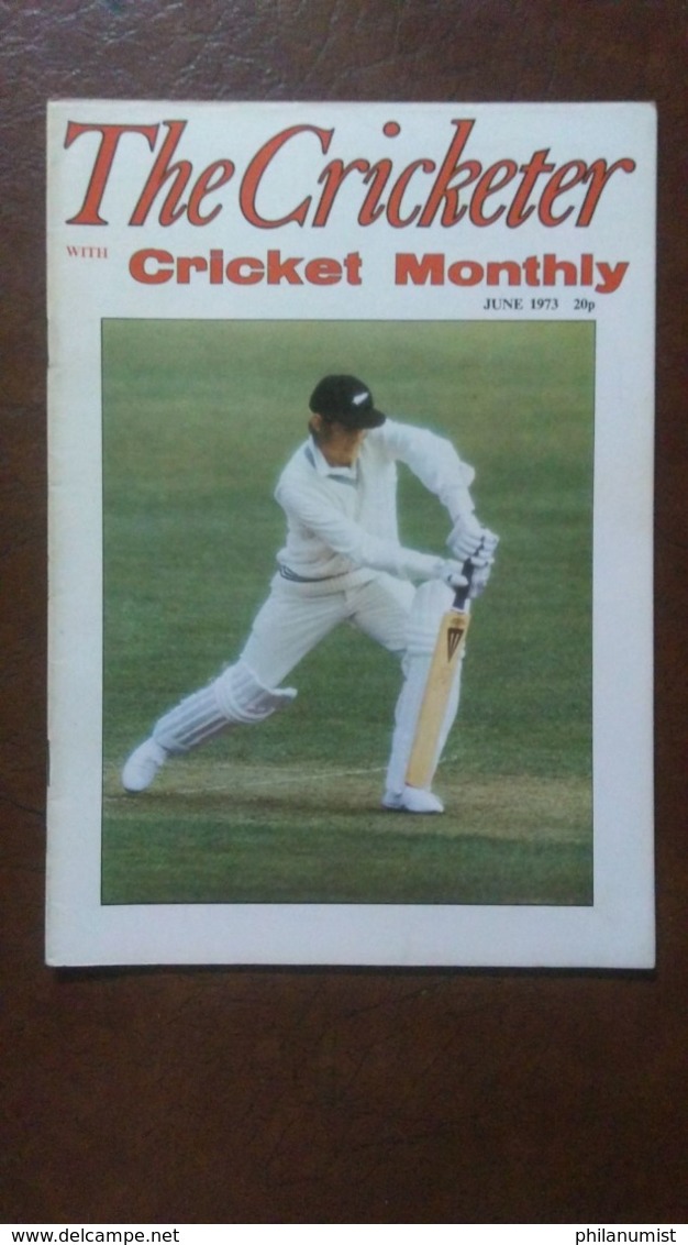 10 THE CRICKETER INTERNATIONAL MONTHLY MAGAZINE LOT 1970's !! - 1950-Now