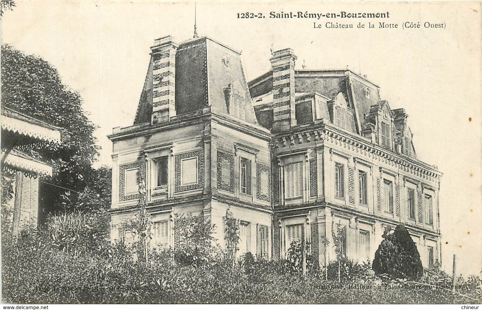 SAINT REMY EN BOUZEMONT LE CHATEAU DE LA MOTTE - Saint Remy En Bouzemont