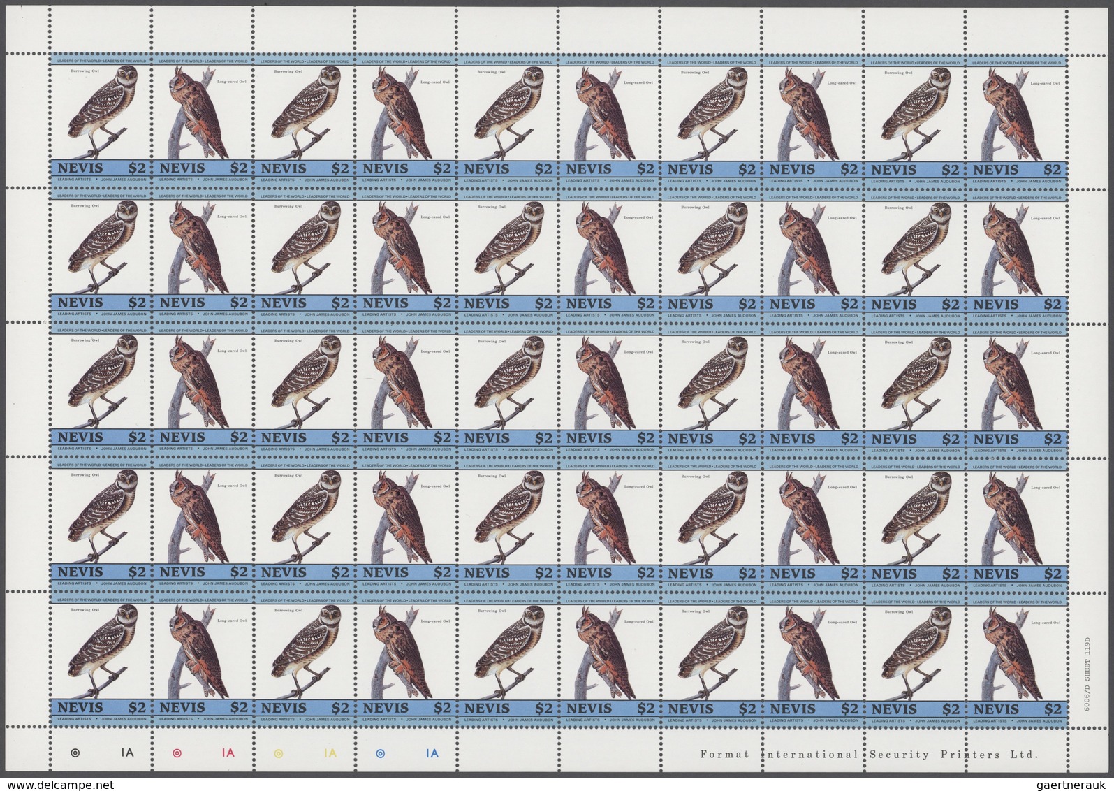 Nevis: 1983/1985, Big Investment Accumulation Of Full Sheets And Part Sheets. Varying Quantity: From - St.Kitts Y Nevis ( 1983-...)