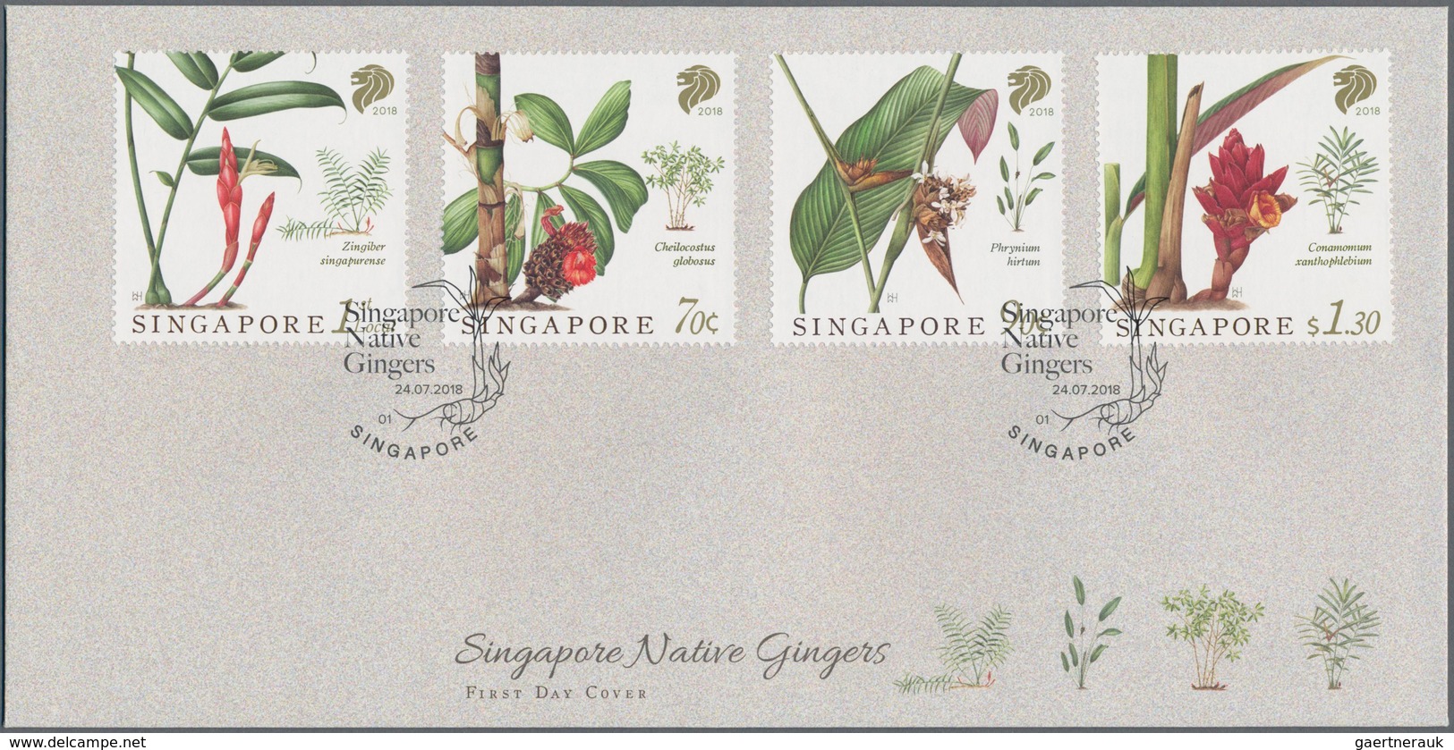 Singapur: 1969/2018, beautiful accumulation with hundreds of F.D.C. with many pieces from the last y